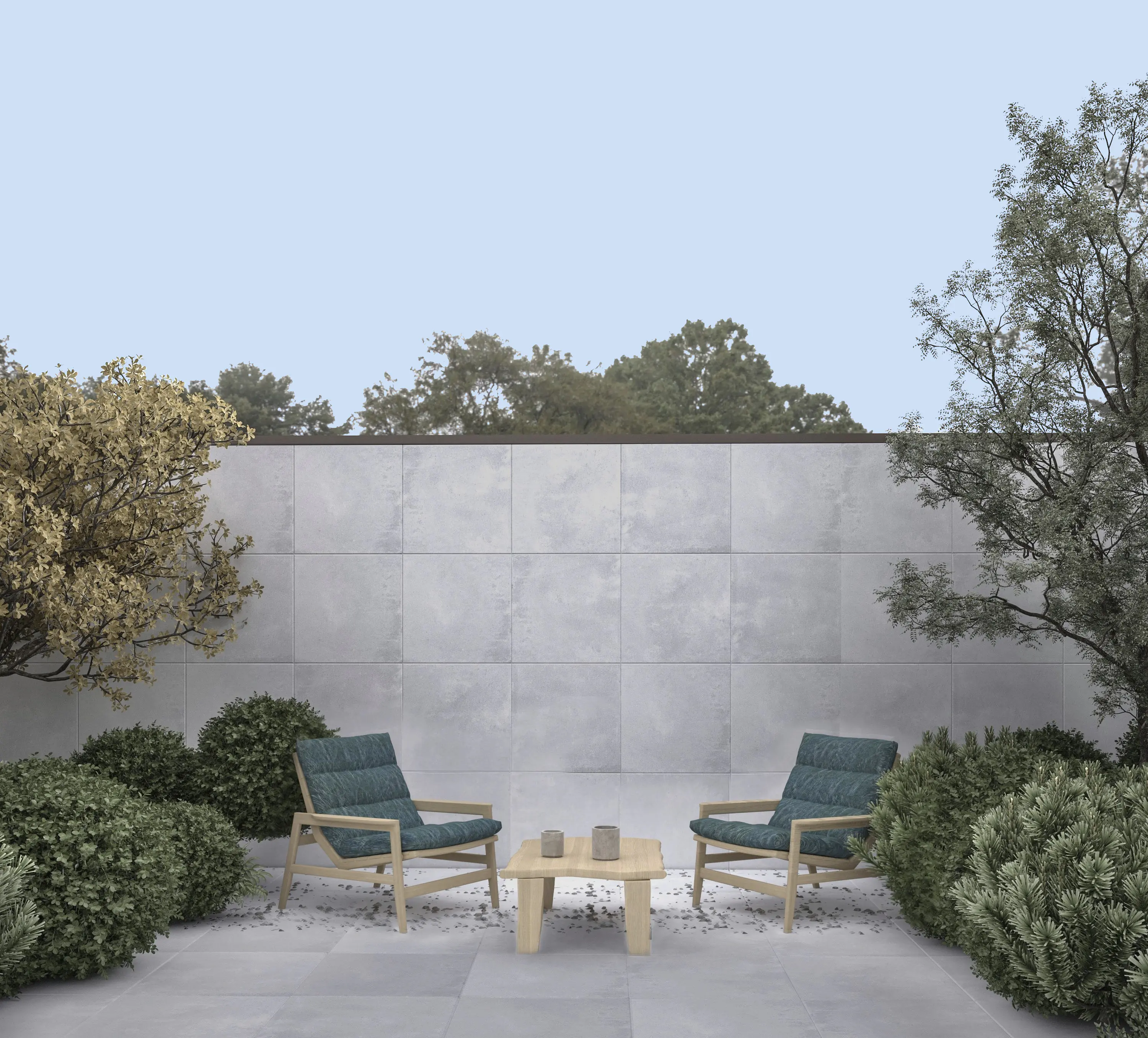 Bodenfliese Feinsteinzeug Boston Light 60 x 60 cm hellgrau