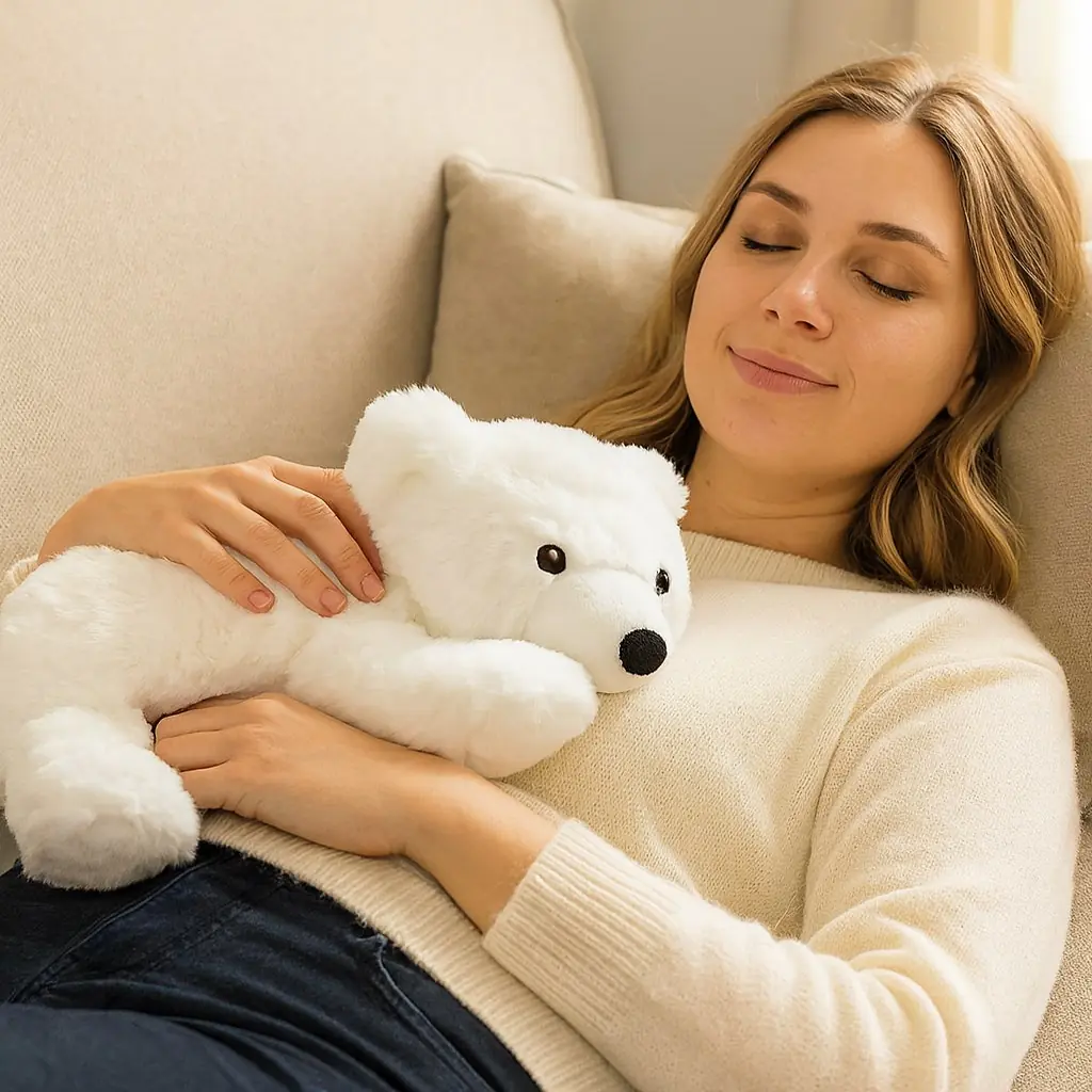 Warmies Wärmekuscheltier Eisbär weiß  Warmies Wärmekuscheltier Eisbär weiß