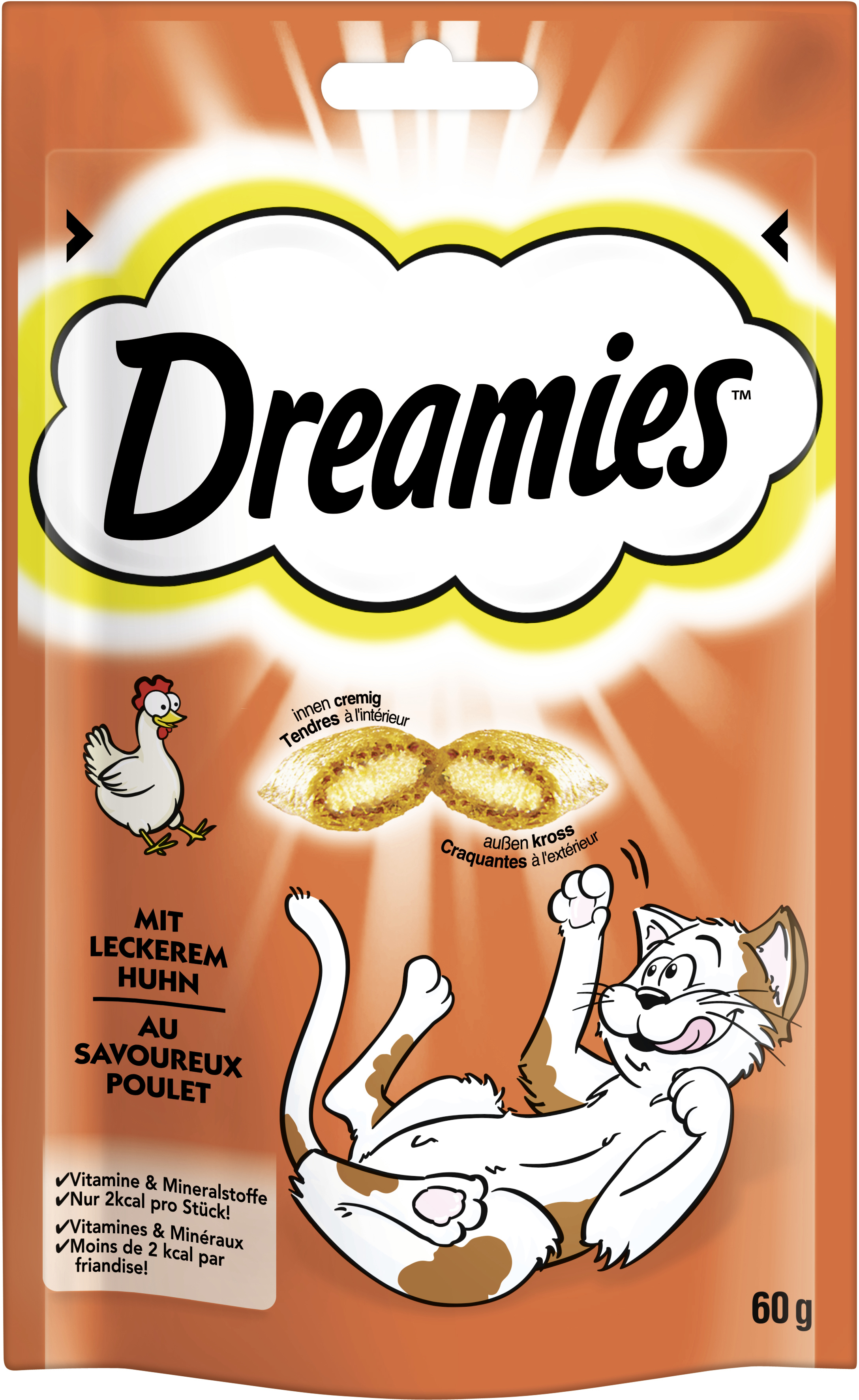 Dreamies Katzensnack Hühnchen 60 g Dreamies Katzensnack Hühnchen 60 g
