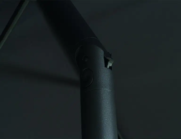 Siena Garden Mittelstockschirm Isa anthrazit Ø 300 cm Siena Garden Mittelstockschirm Isa anthrazit Ø 300 cm