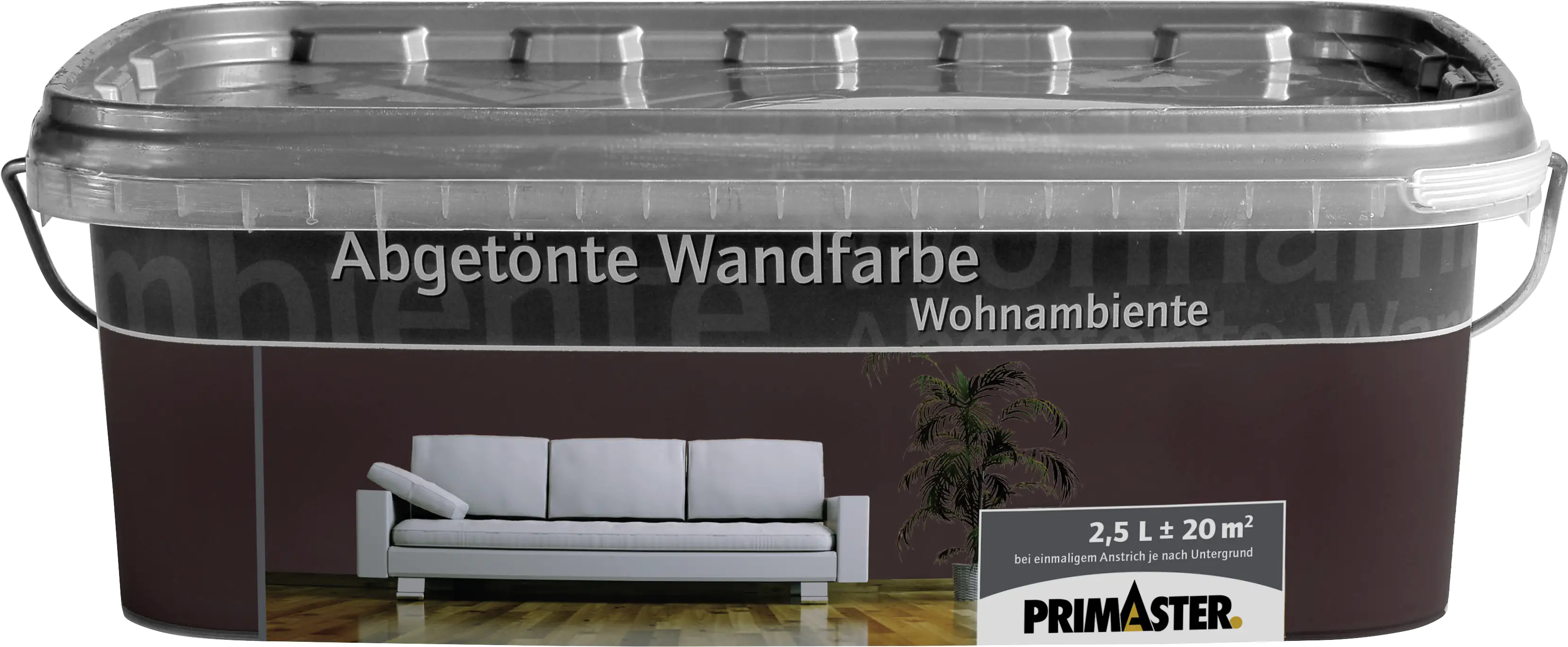 Primaster Wandfarbe Wohnambiente 2,5L espresso Primaster Wandfarbe Wohnambiente 2,5L espresso