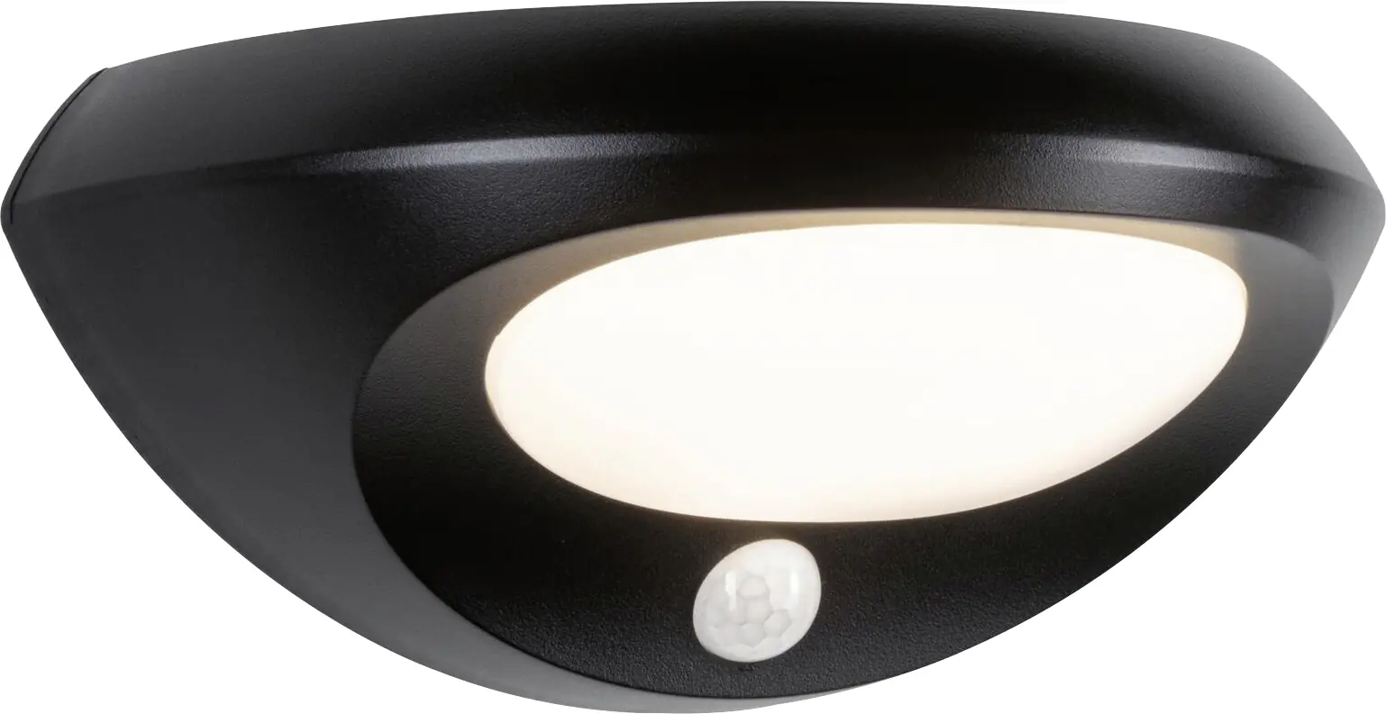 Paulmann Solar-Wandleuchte Soraya anthrazit warmweiß mit Bewegungsmelder