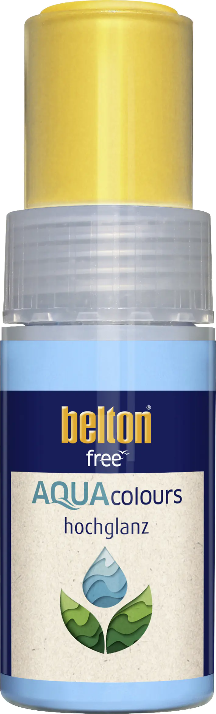 belton free Lackstift AQUAcolours 9 ml rapsgelb hochglanz belton free Lackstift AQUAcolours 9 ml rapsgelb hochglanz