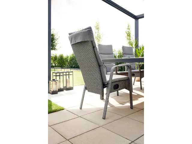 TrendLine Gartenmöbel-Set Linz & Pero 7-teilig inkl. Auflagen