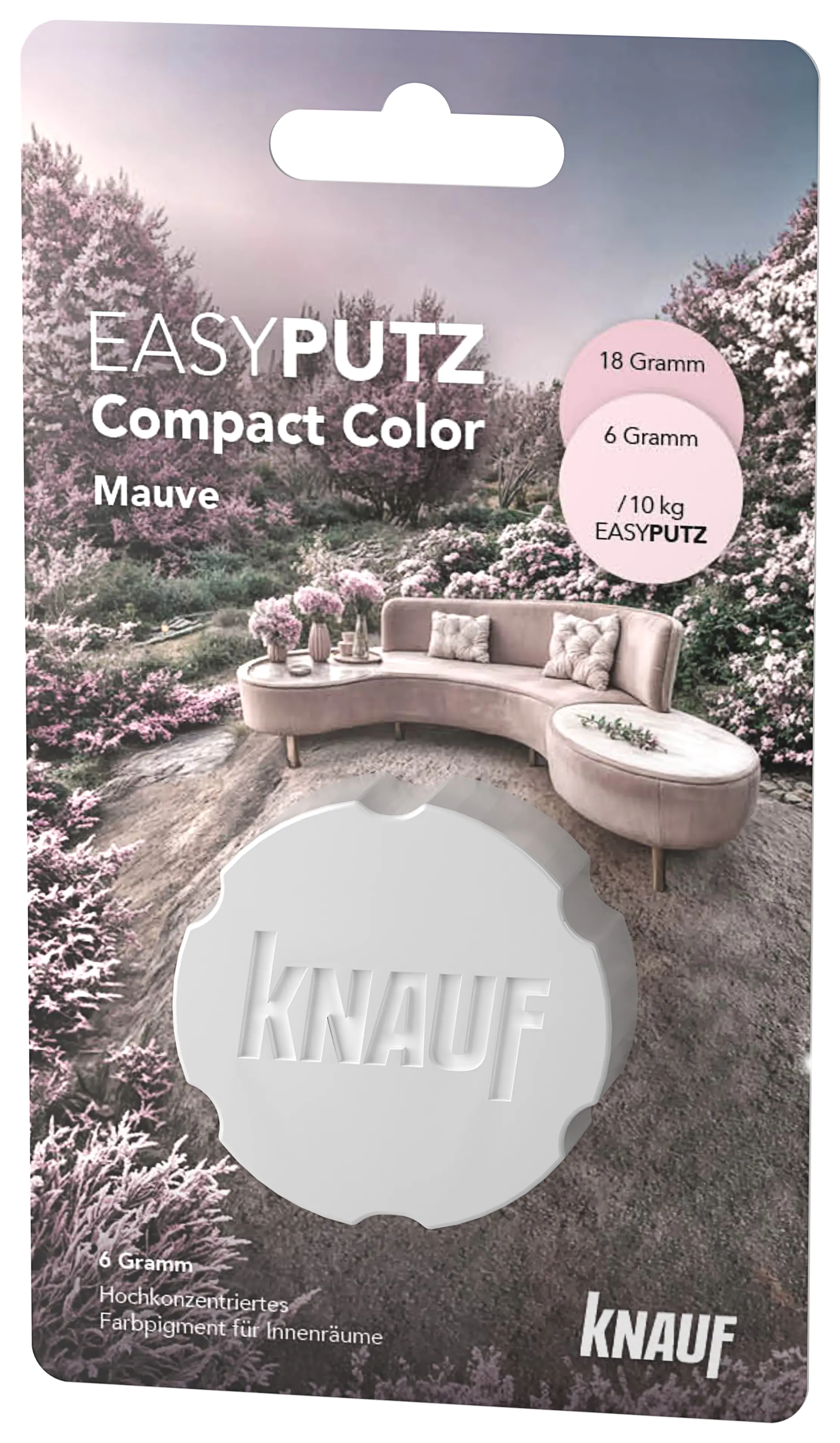 Knauf Farbpigment Compact Color mauve 6 g