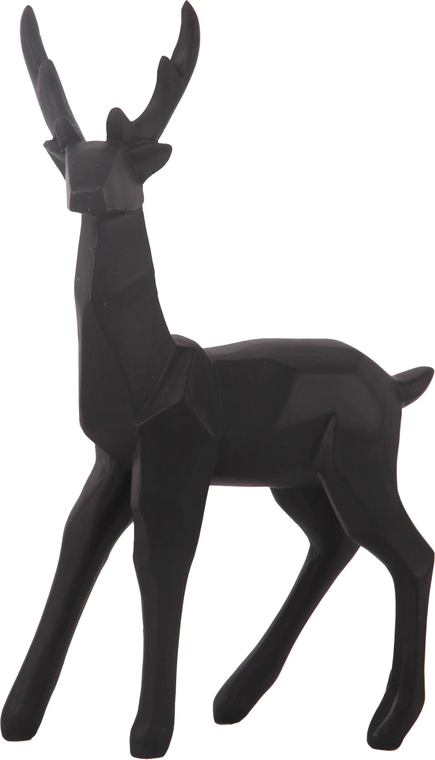 Dekofigur Rentier Polyresin 14 x 10 cm schwarz Dekofigur Rentier Polyresin 14 x 10 cm schwarz
