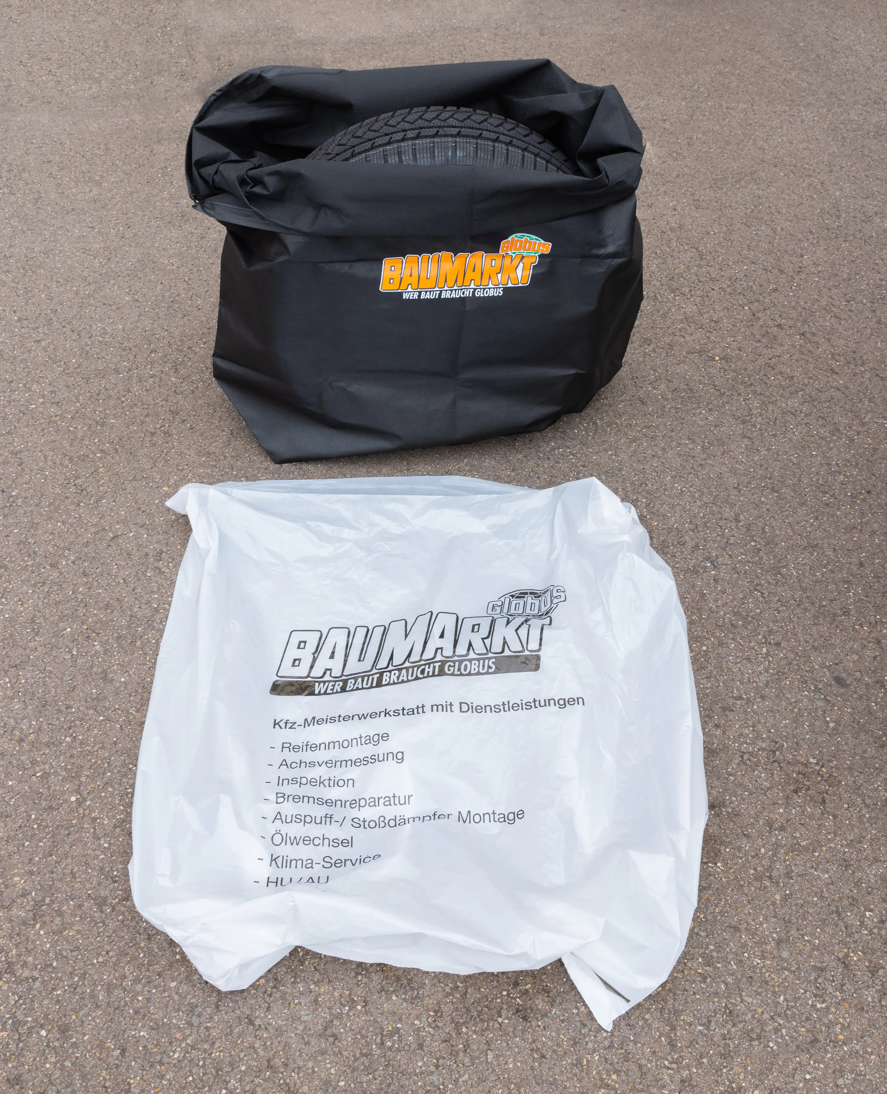 4333692192446_01 Globus Baumarkt Mega-Universalsack Reifentasche bis 25 kg belastbar