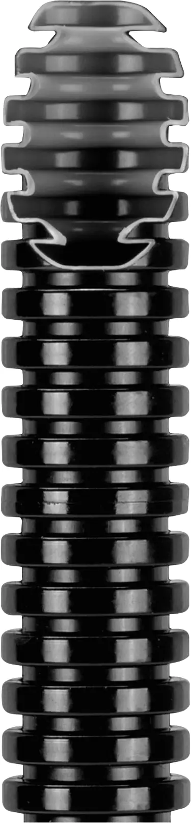 GEWISS Flexrohr betonfest EN25, 25m, PVC, 750N, schwarz GEWISS Flexrohr betonfest EN25, 25m, PVC, 750N, schwarz