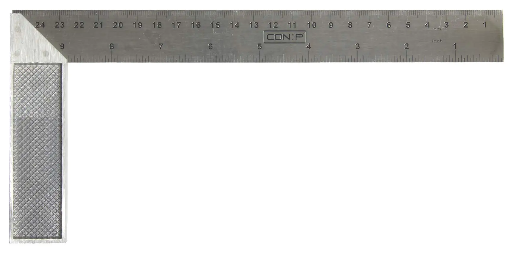 STUBAI Tischlerwinkel mit Gehrung und Maßeinteilung 250 mm, hochwertige  Federstahlschiene mit Nussholzschenkel, Profi Winkelmesser für präzise  Messungen und Markierungen