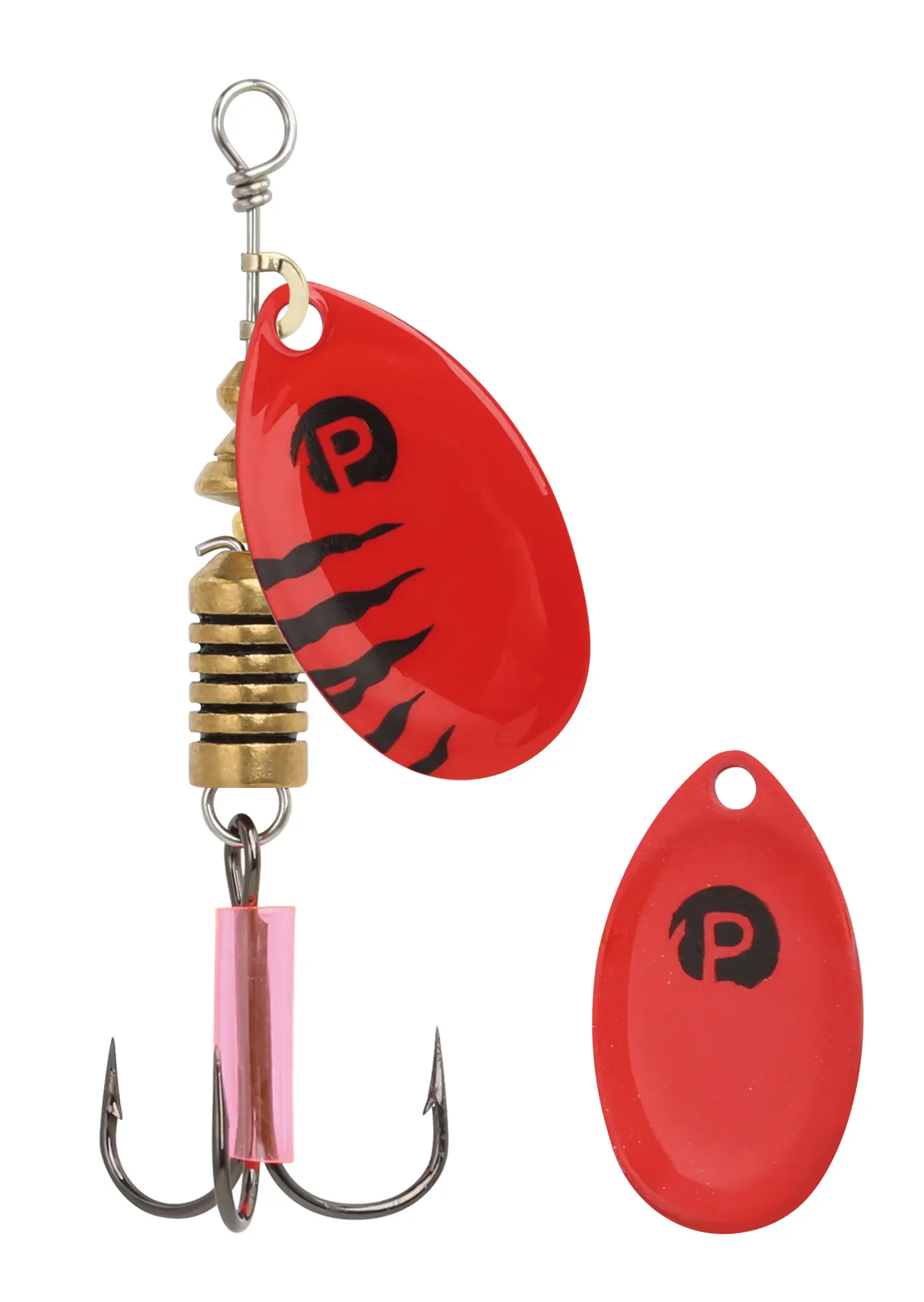 Paladin Angelköder Deathless Spinner VII 2 g UV-Spezialeffektlackierung