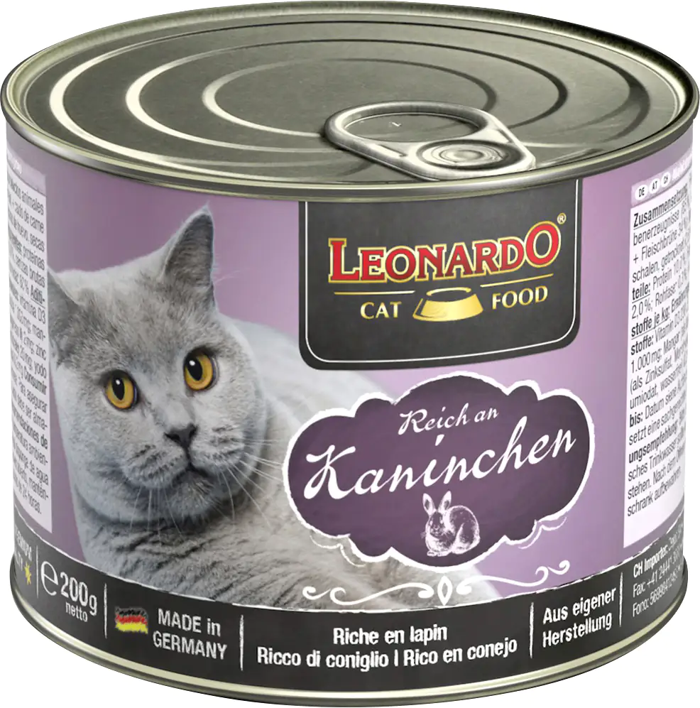 Leonardo Reich an Kaninchen 200 g Leonardo Reich an Kaninchen 200 g