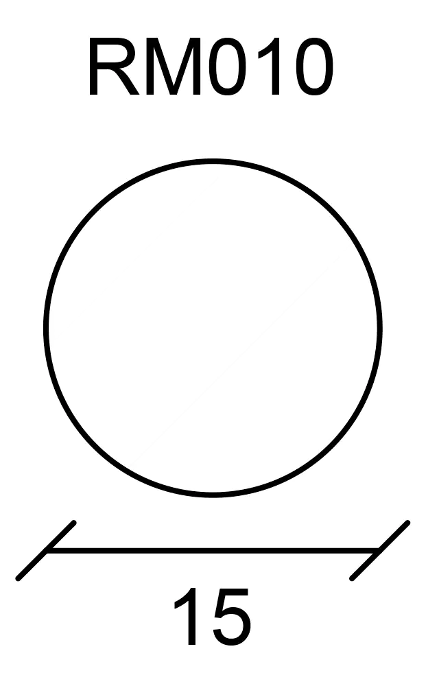 FN Neuhofer Rundstab 100 cm 10 x 10 mm Fichte/Kiefer