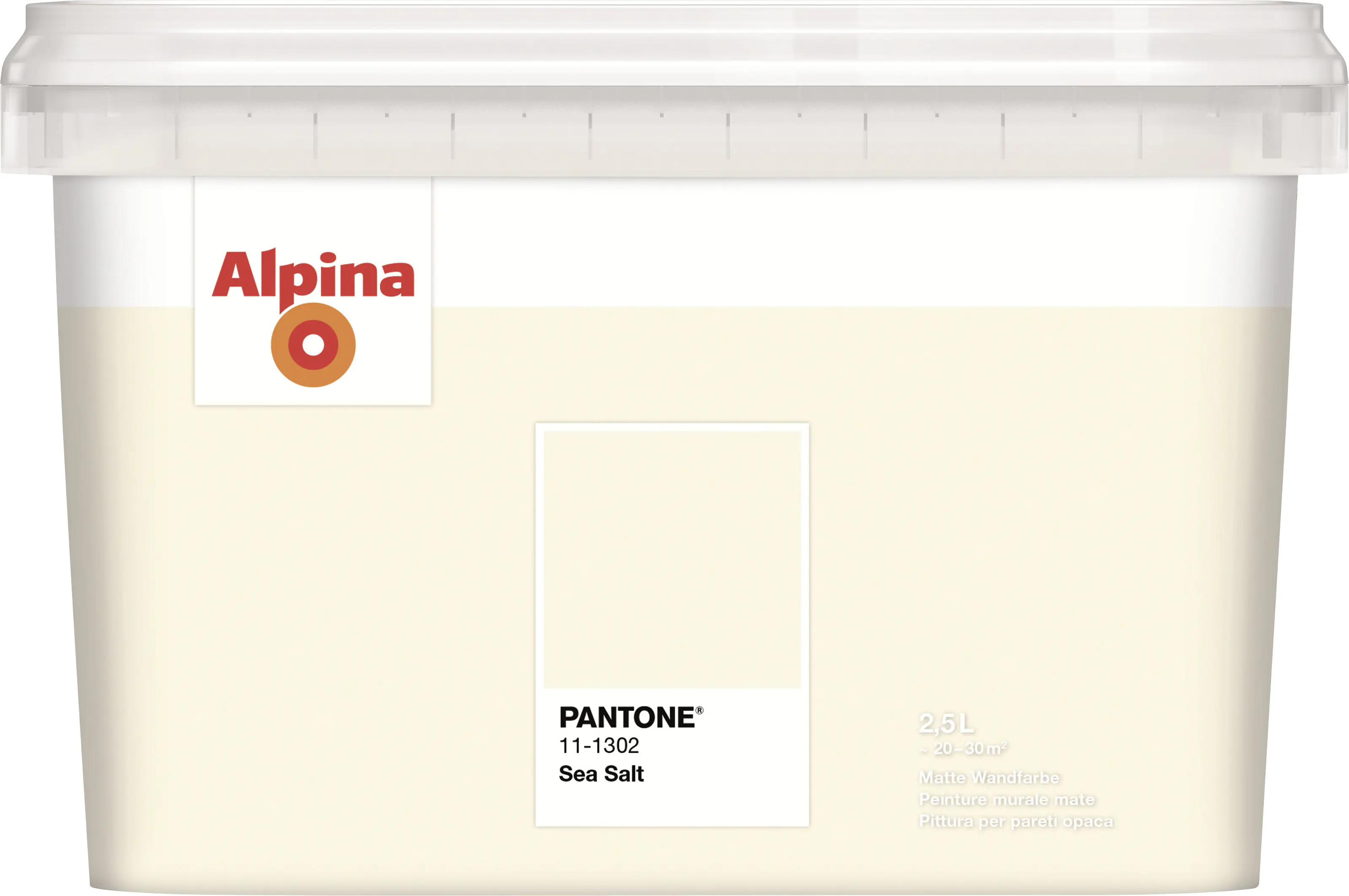 Alpina Wandfarbe Pantone matt sea salt 2,5 L
