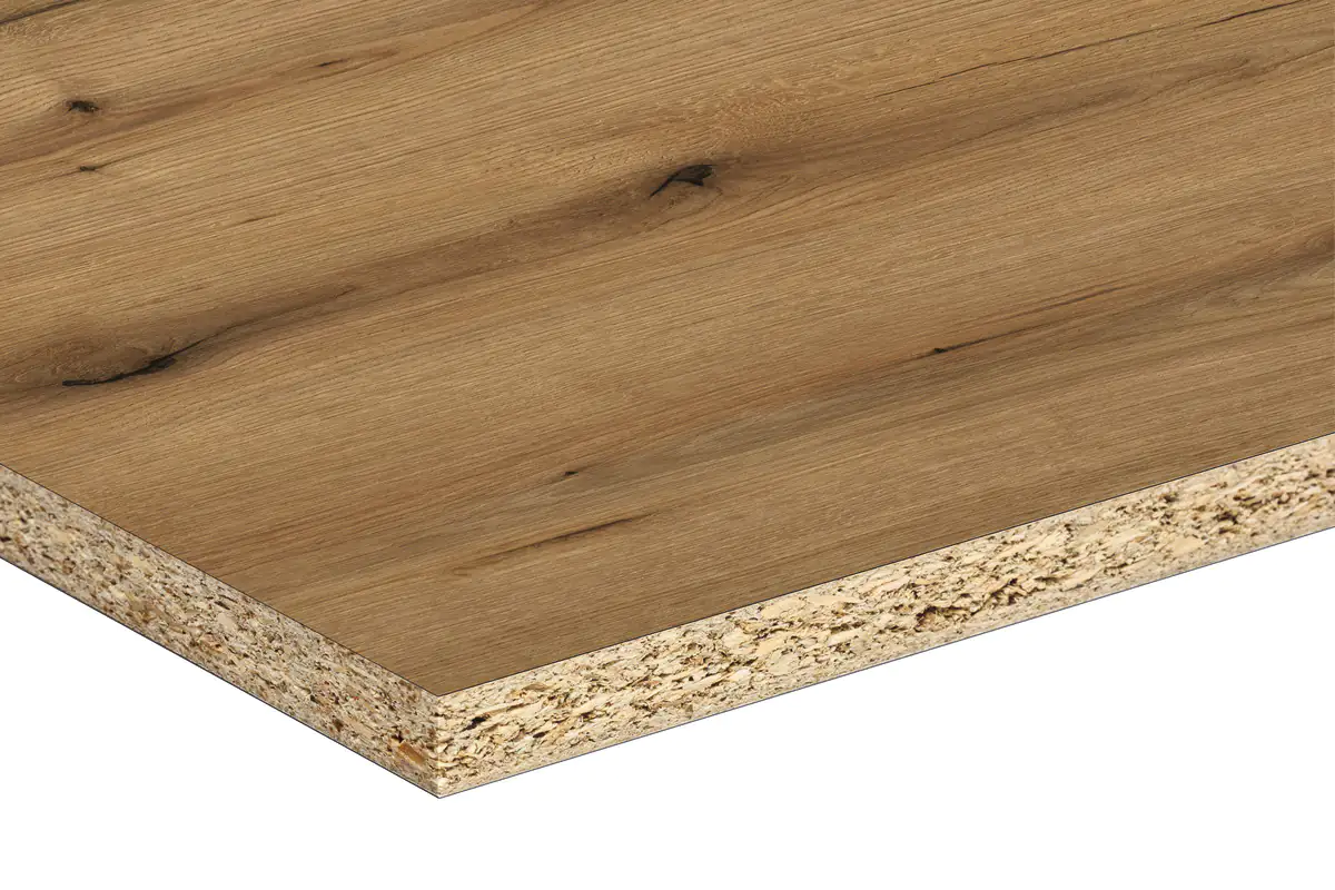 Nischenrückwand Eiche Evoke Sunset 410 cm, 640 x 15 mm