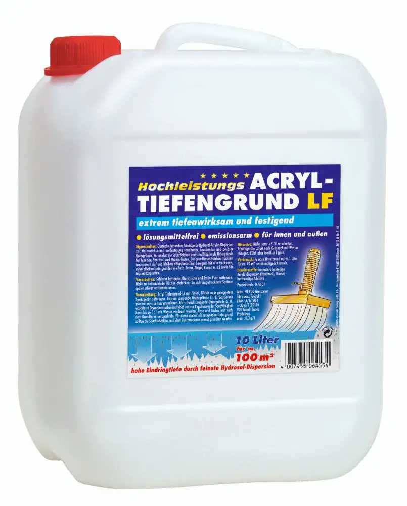 Decotric Hochleistungs Acryl-Tiefengrund 10 L