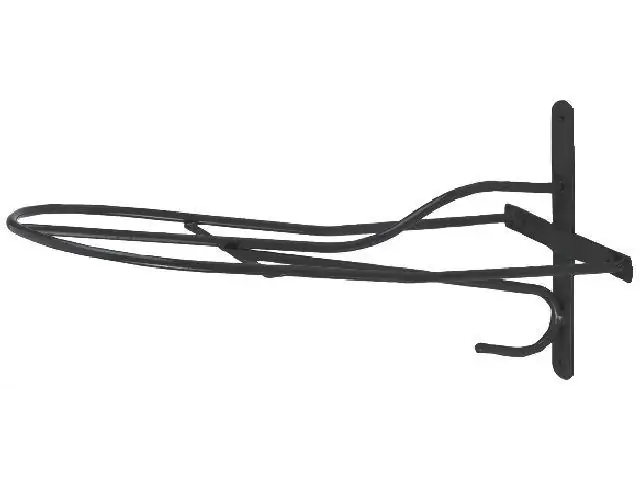 Kerbl Sattelhalter schwarz