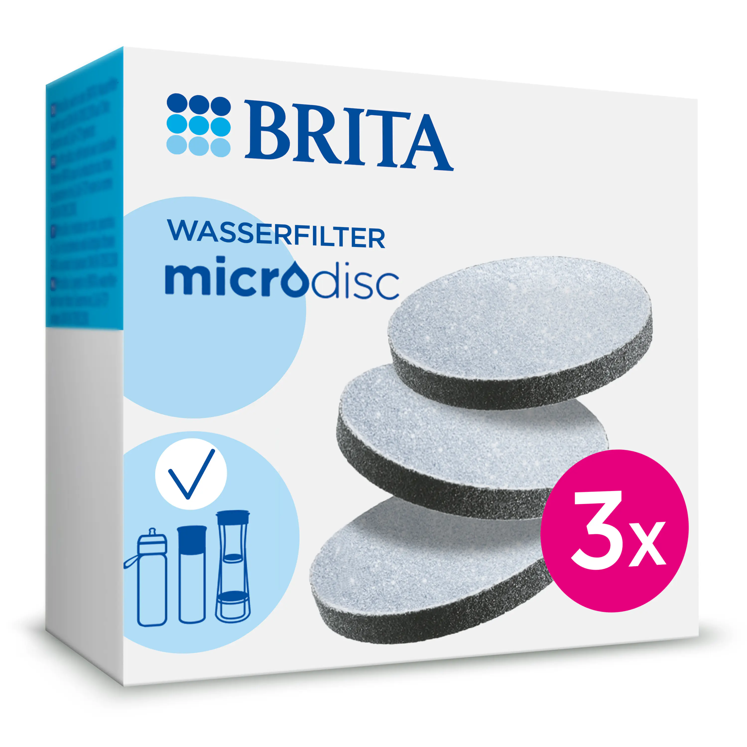 Brita Filterkartuschen Micro Disc Pack 3 3er Pack
