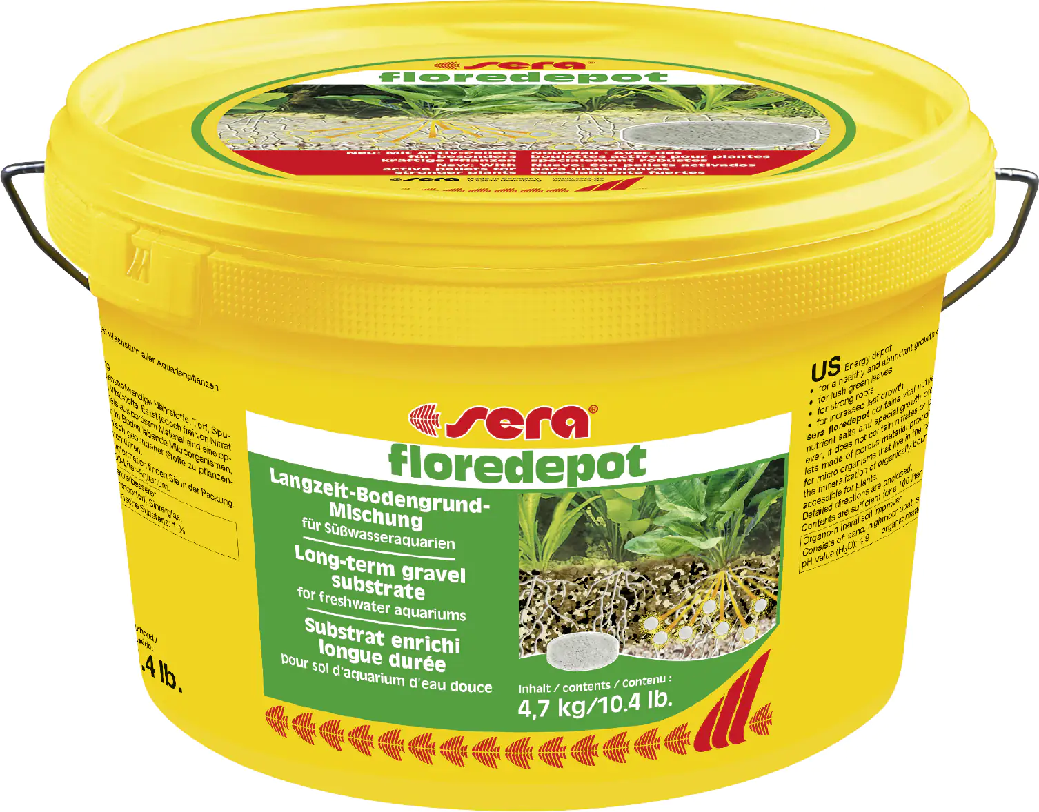 Sera Bodengrund für Süßwasseraquarien floredepot 3,6 L Sera Bodengrund für Süßwasseraquarien floredepot 3,6 L