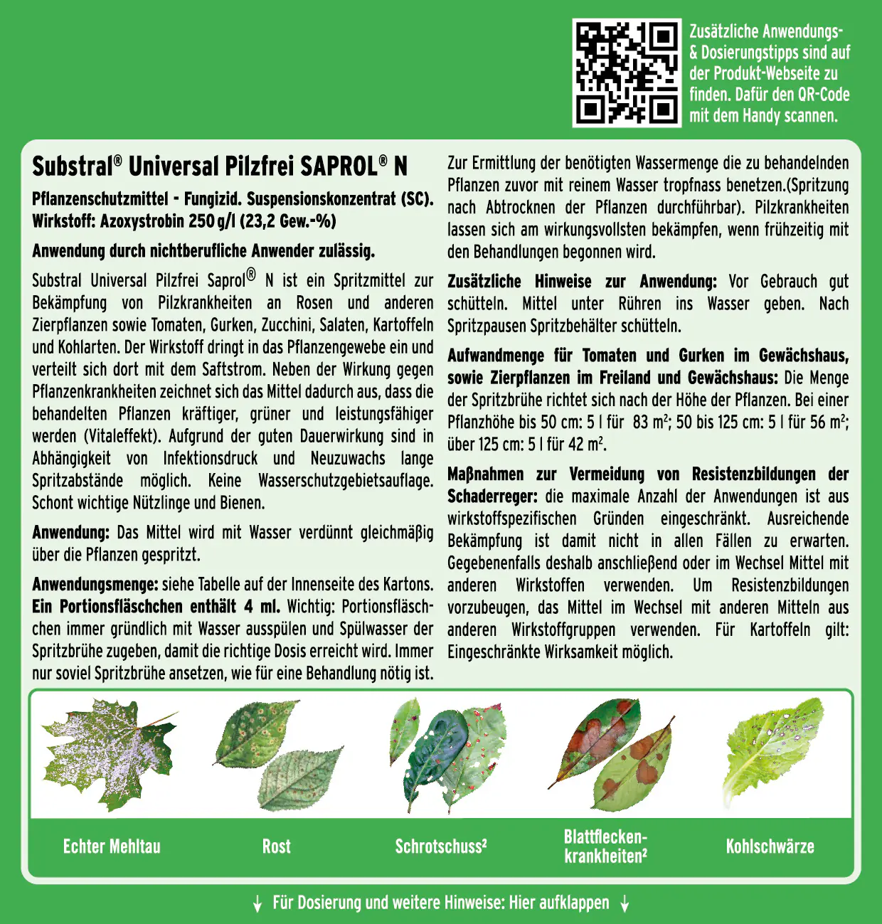 Substral Celaflor Combi-Rosenspritzmittel 1 x 7,5 + 1 x 4 ml