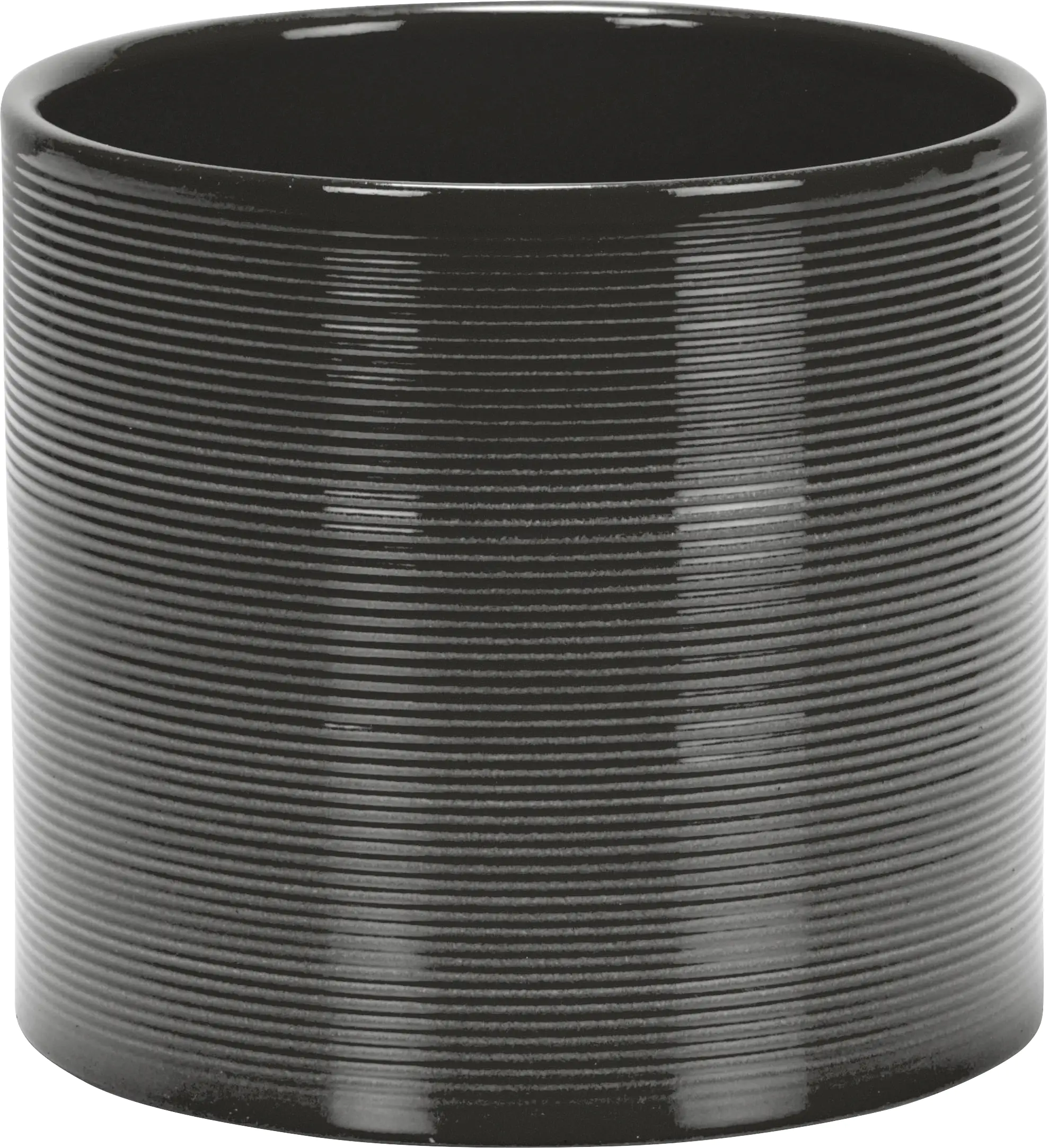 Scheurich Übertopf Serie 828 Ø 23 x 21 cm glass grey Scheurich Übertopf Serie 828 Ø 23 x 21 cm glass grey