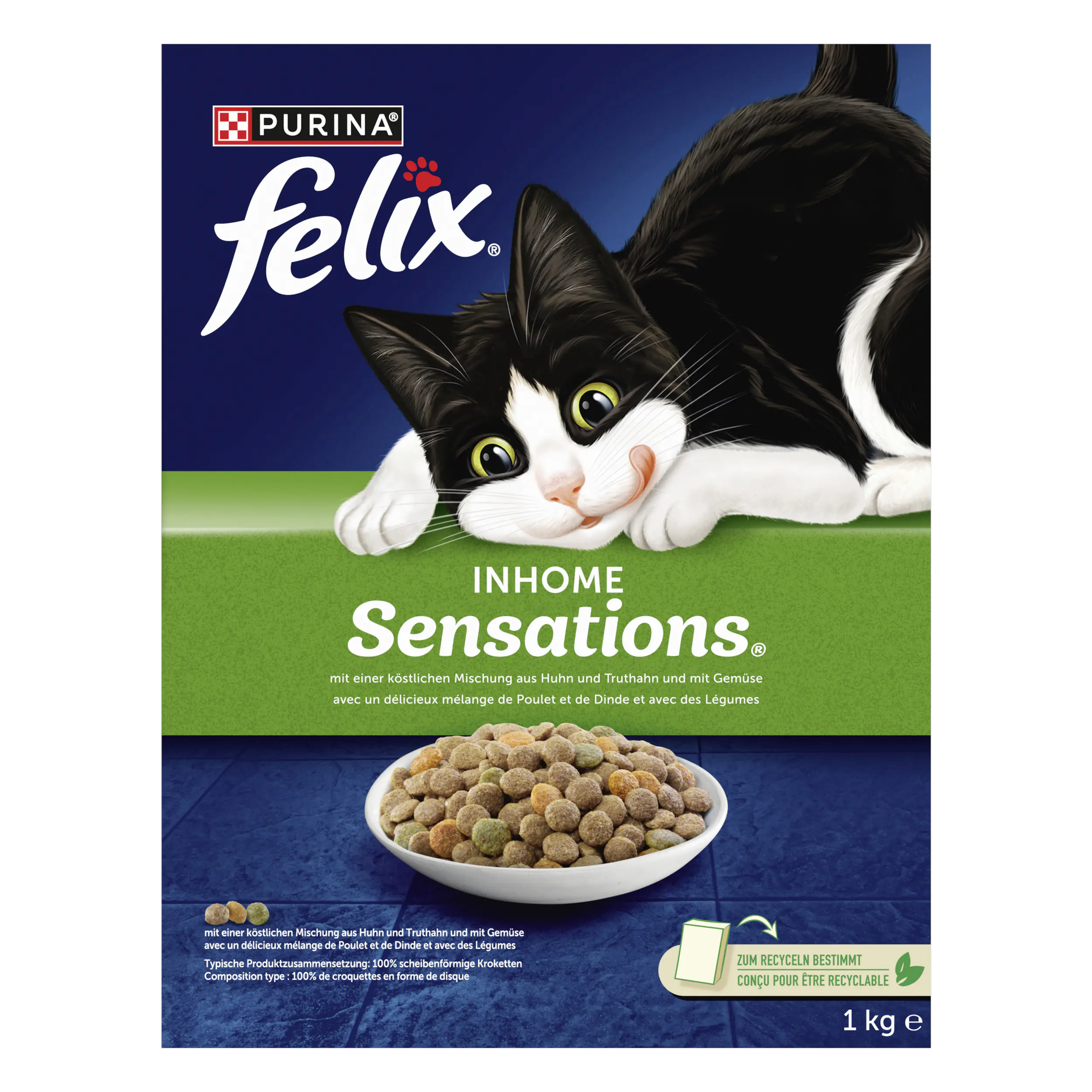 Felix Inhome Sensations mit Huhn und Gemüse 1 kg Felix Inhome Sensations mit Huhn und Gemüse 1 kg