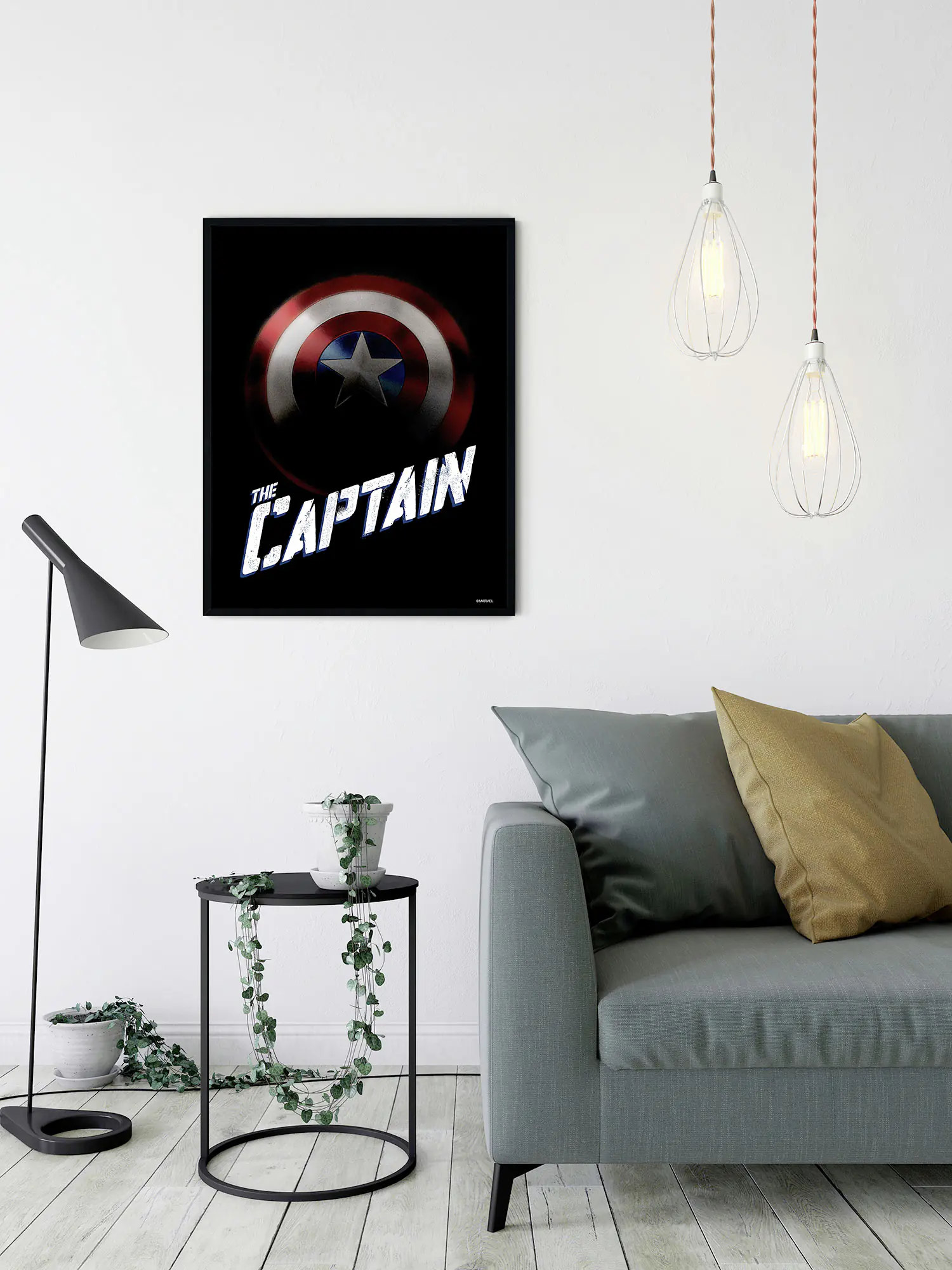 Komar Wandbild Avengers The Captain 40 x 50 cm