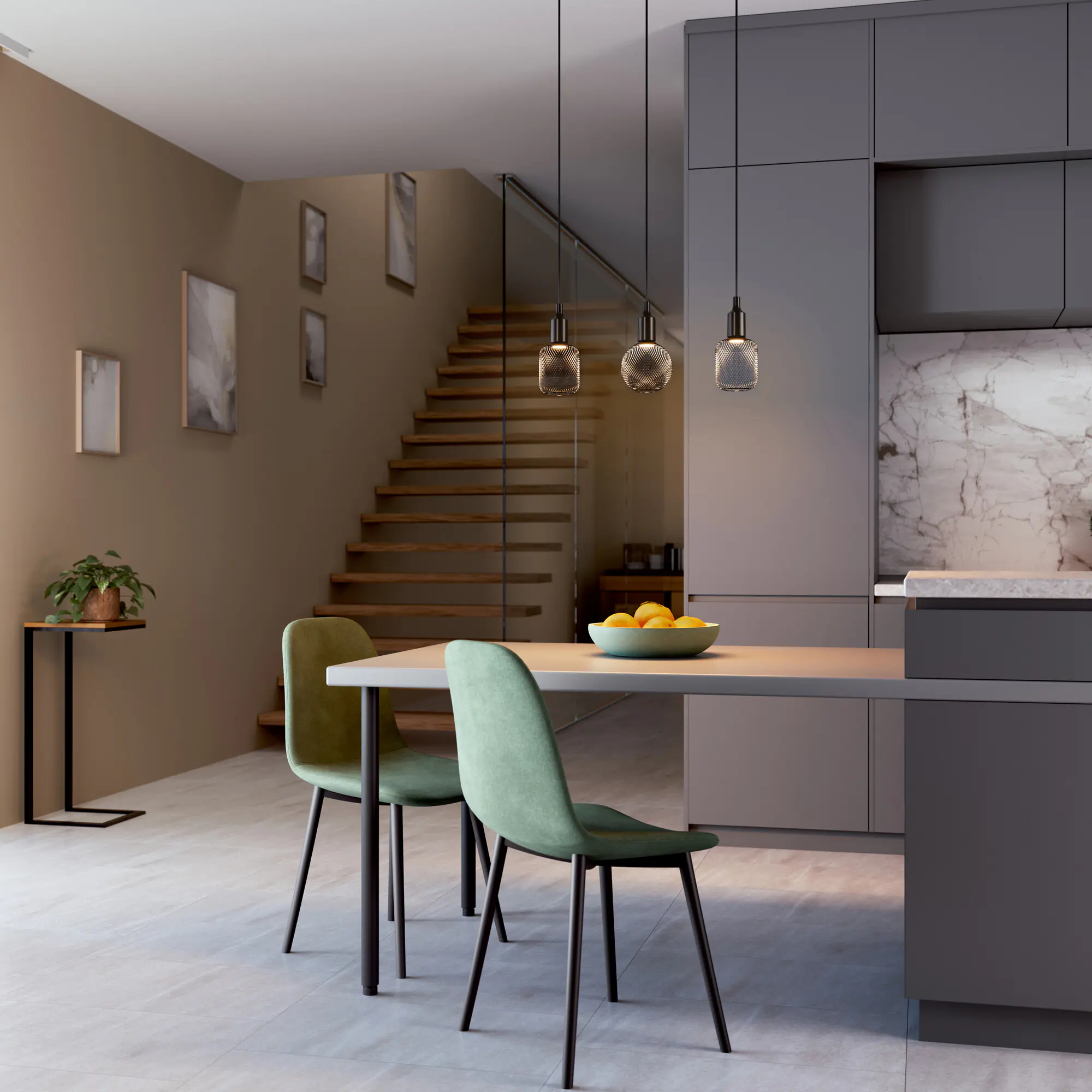 Osram LED Leuchtmittel Decor Flat Square 100 schwarz 3,5W 827 matt E27 Non-DIM