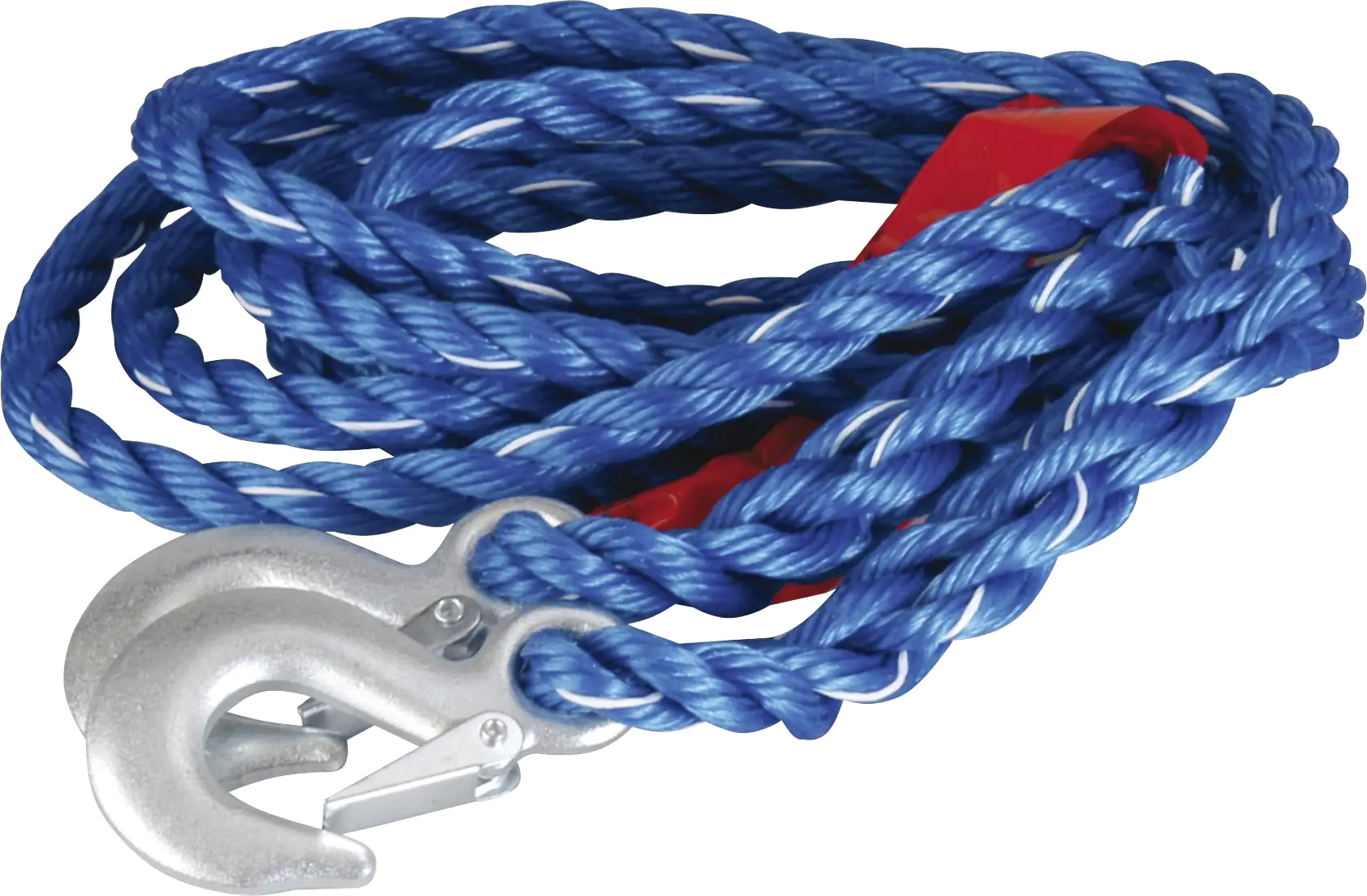 Unitec Abschleppseil mit 2 Karabinern 2500kg