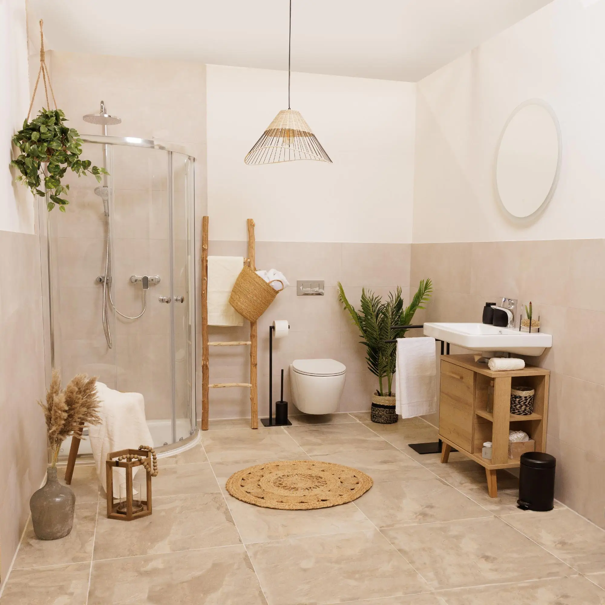 Mica Kunstpflanze Scimdapsus hängend grün, 80 cm