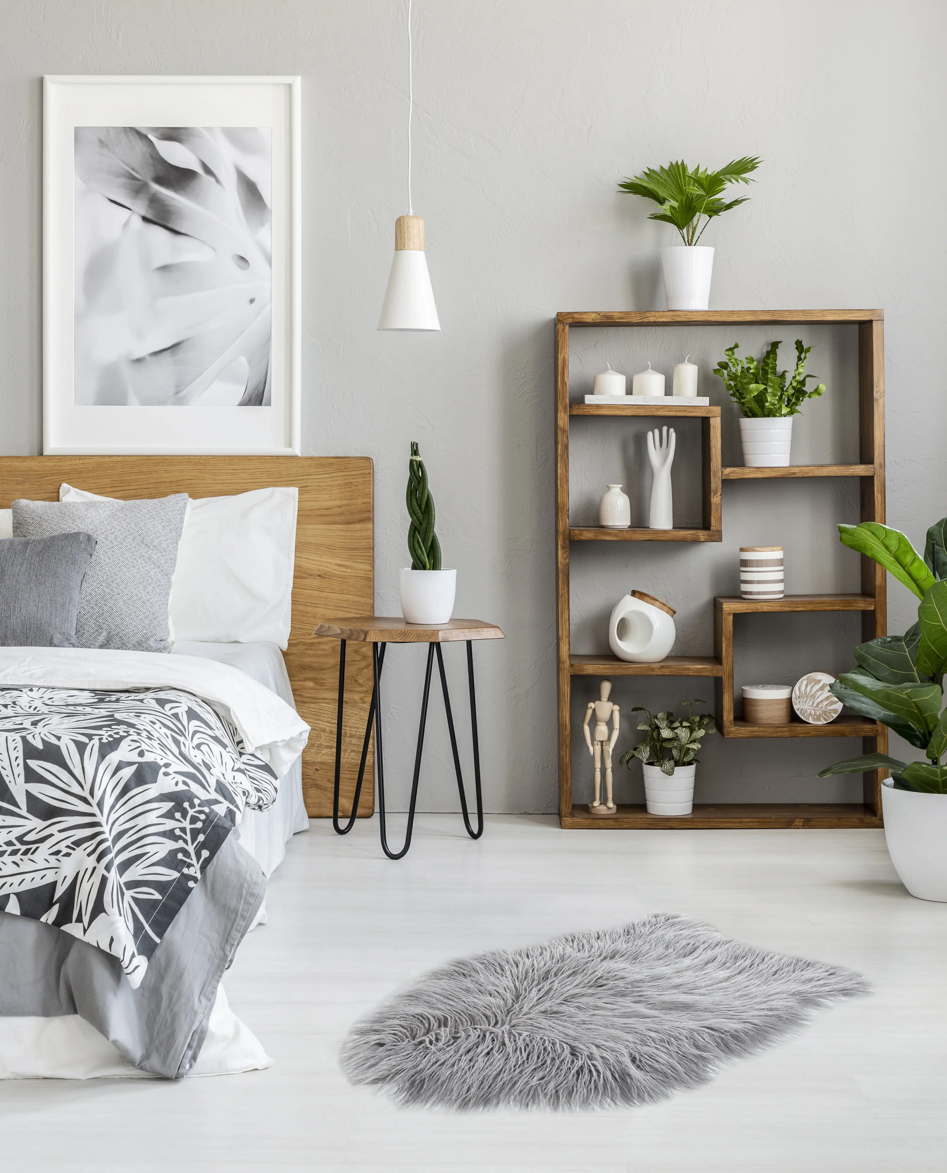 Andiamo Kunstfell Birma dunkelgrau, ca. 50 x 80 cm