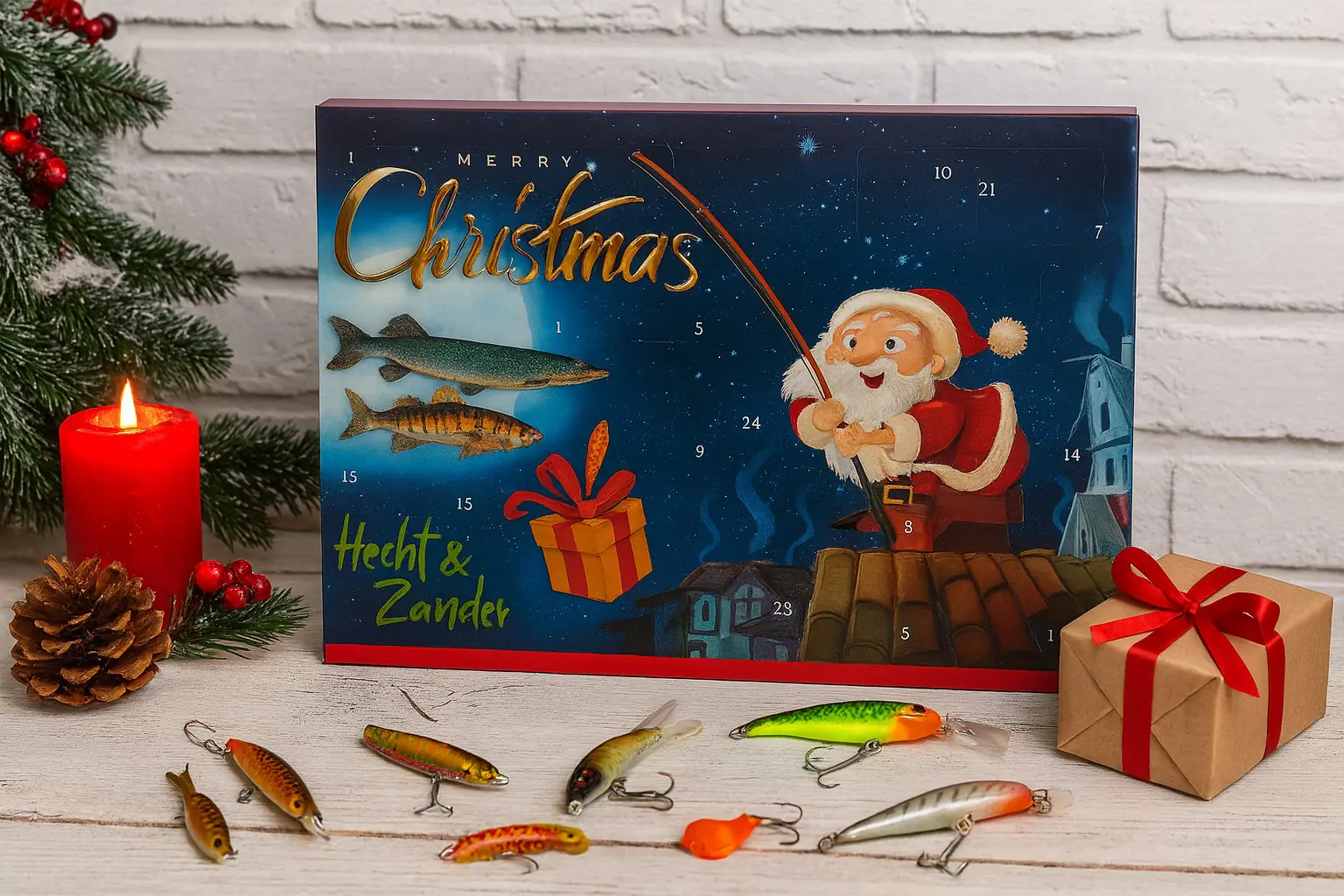 Paladin Adventskalender für Angler Hecht & Zander