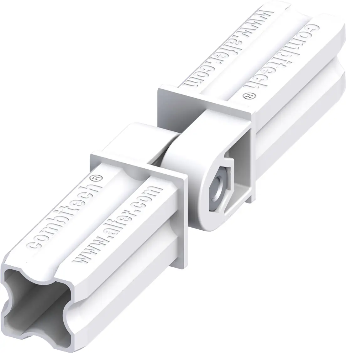 alfer Gelenk-Verbinder, 2 Zapfen 23.5 mm 23.5 mm Kunststoff glatt weiss alfer Gelenk-Verbinder, 2 Zapfen 23.5 mm 23.5 mm Kunststoff glatt weiss