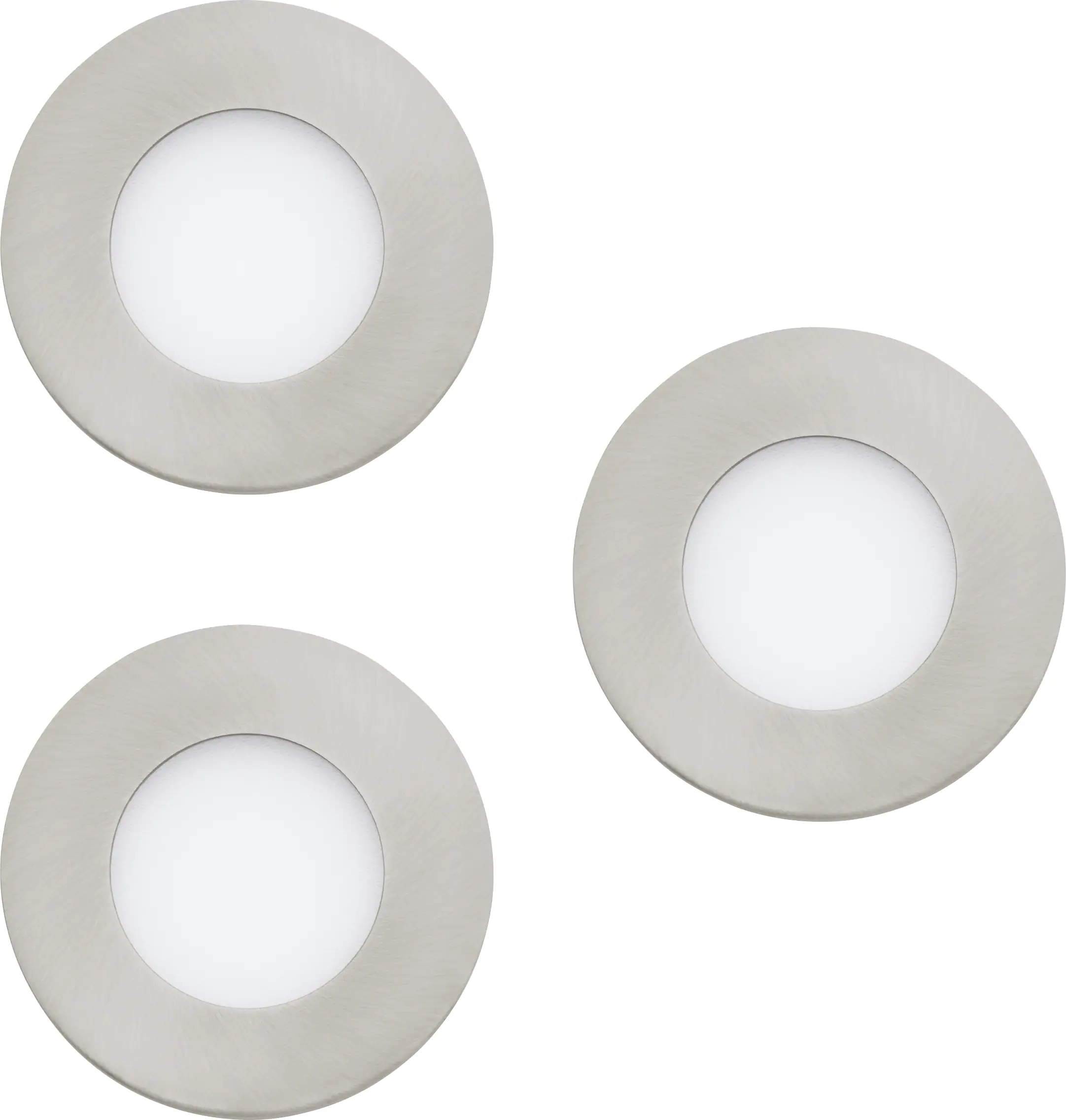 Eglo Connect 3er Set LED Einbauleuchte Fueva-Z Ø 8,5 cm dimmbar Smart Home Eglo Connect 3er Set LED Einbauleuchte Fueva-Z Ø 8,5 cm dimmbar Smart Home