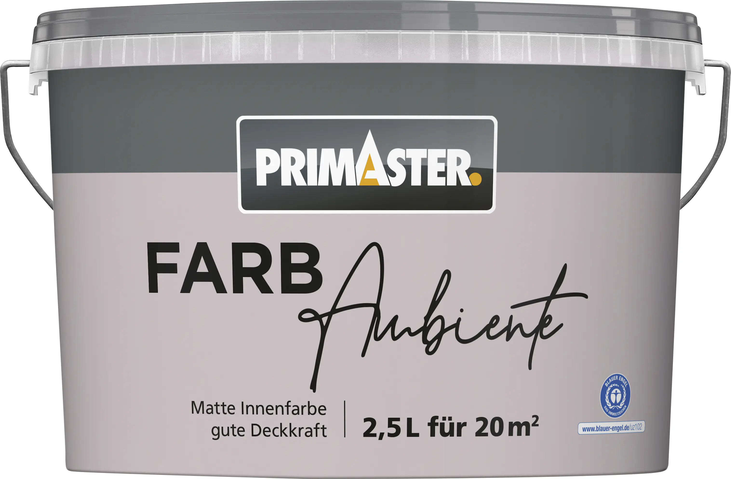 Primaster Farbambiente Wandfarbe matt fliederlila 2,5 L