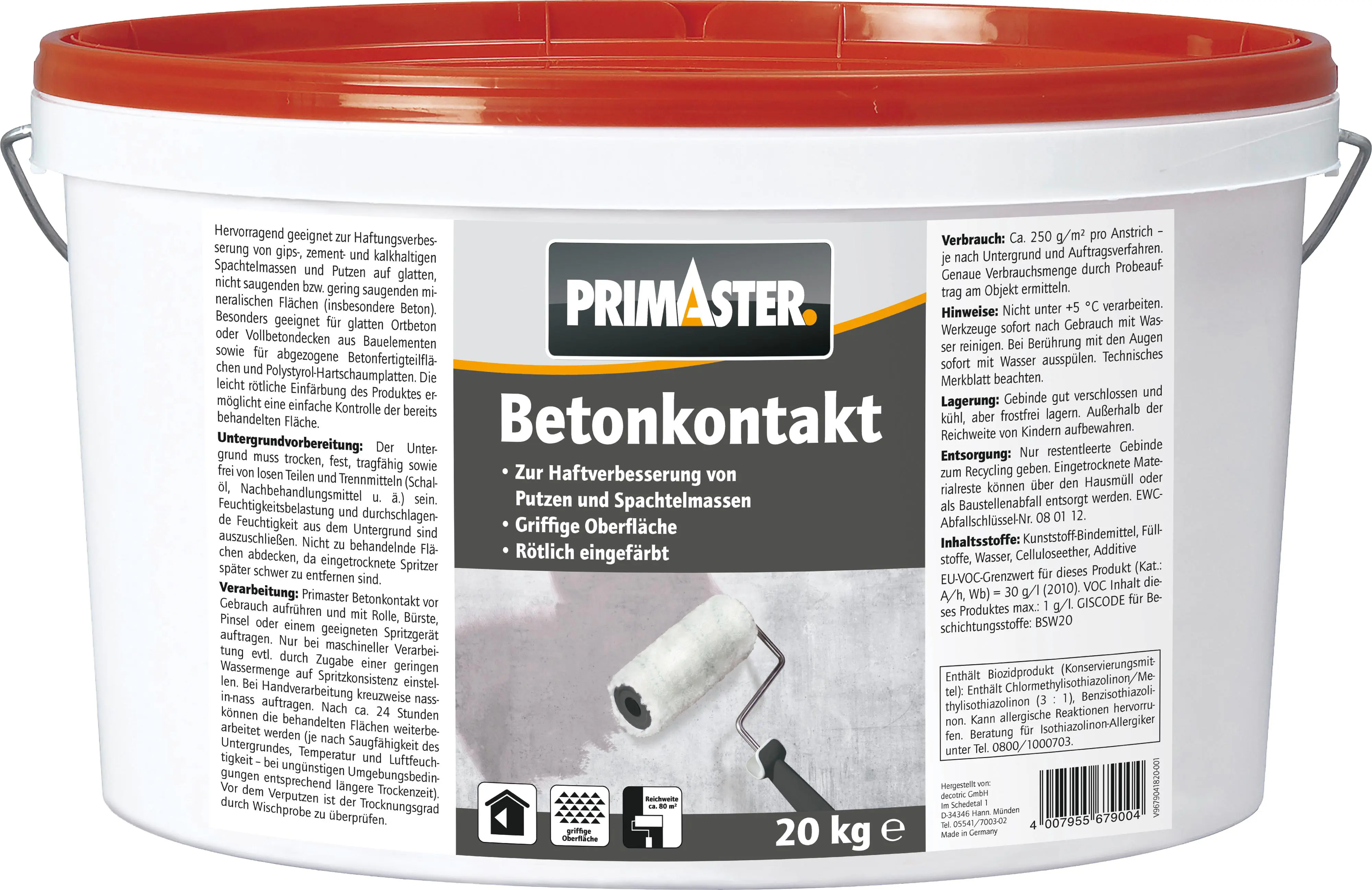 Produktbild: Primaster Betonkontakt 20 kg