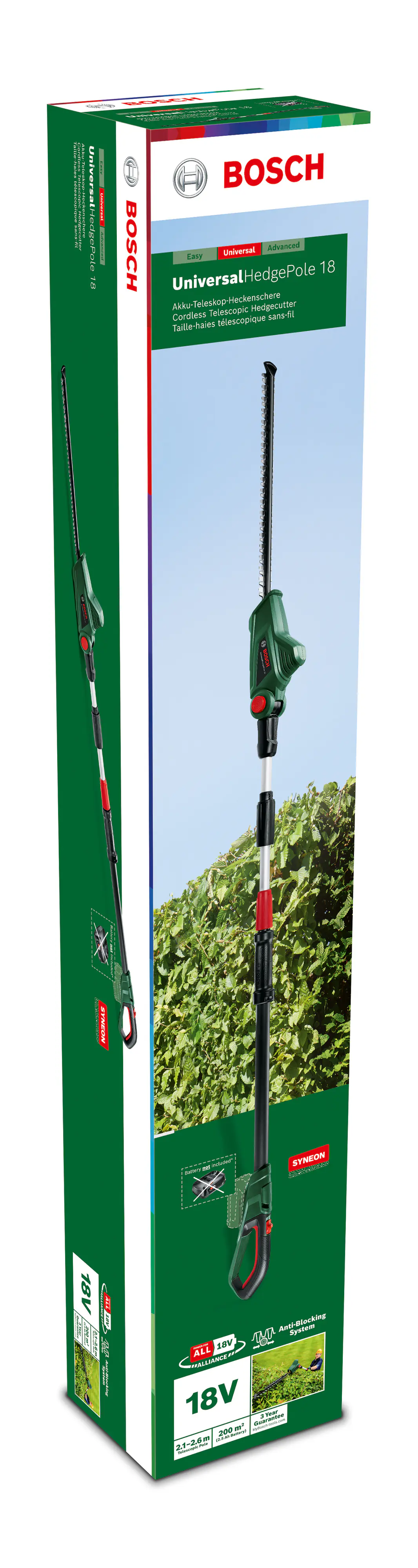 Bosch Akku-Heckenschere UniversalHedgePole 18 Solo