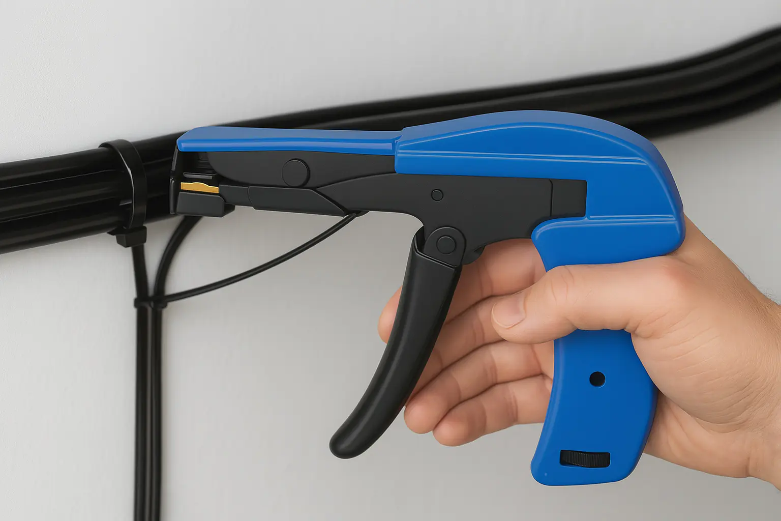 TrendLine Kabelbinderzange Kabelbinderpistole mit Breite bis 4,8 mm