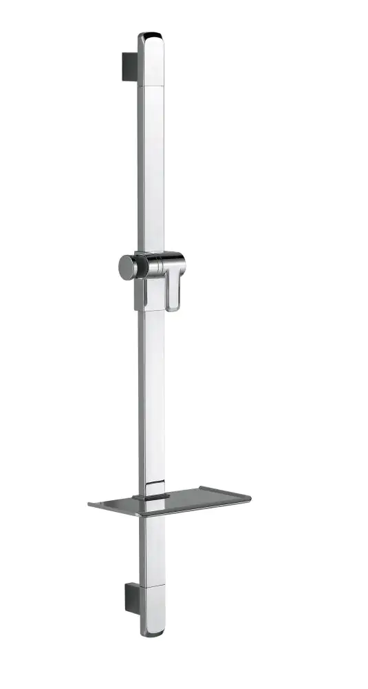 Primaster Brausestange mit Handbrausenhalter und Ablage Tuvalu chrom 82 cm