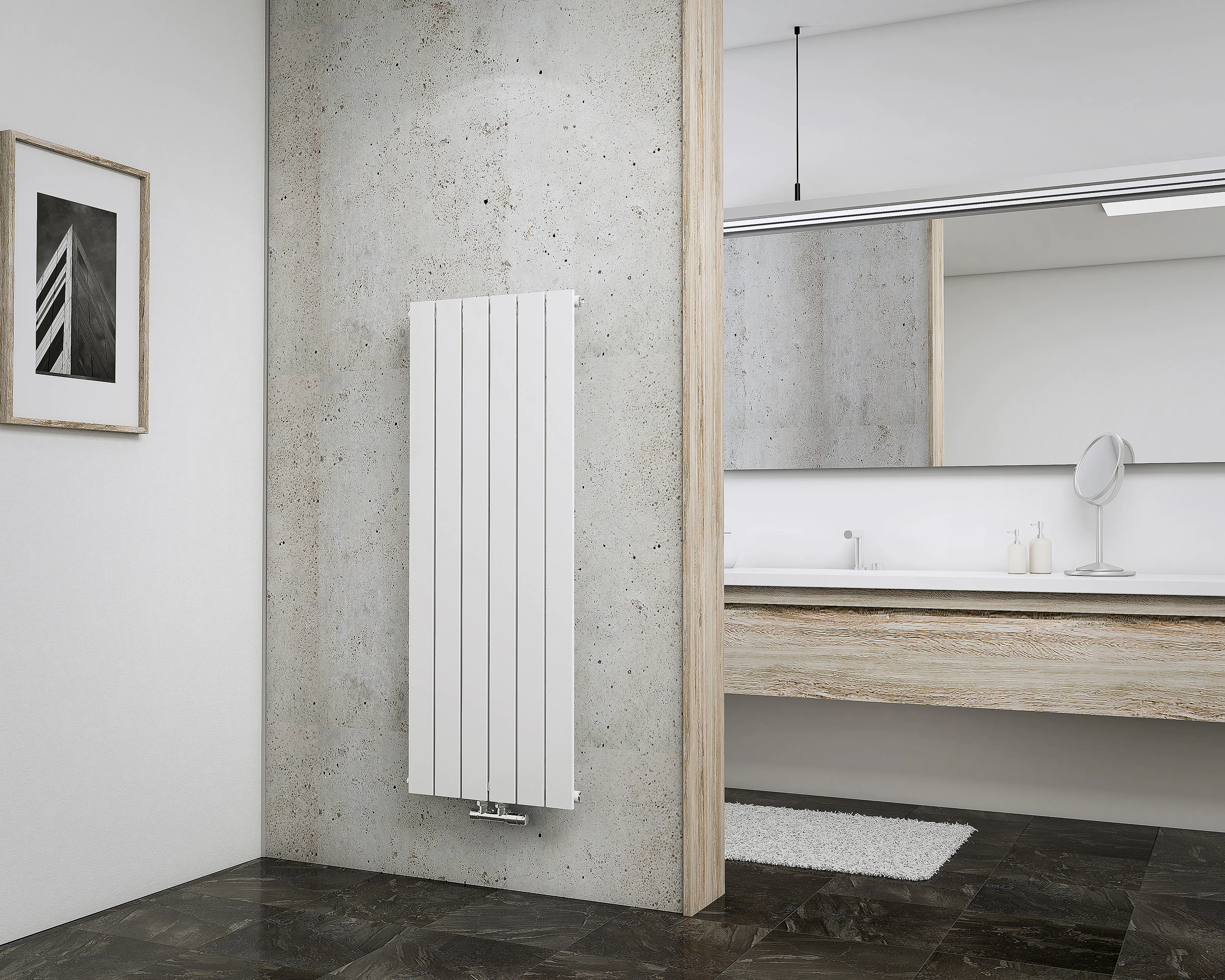 Schulte Badheizkörper Aachen 120 x 46,4 cm 1260 Watt