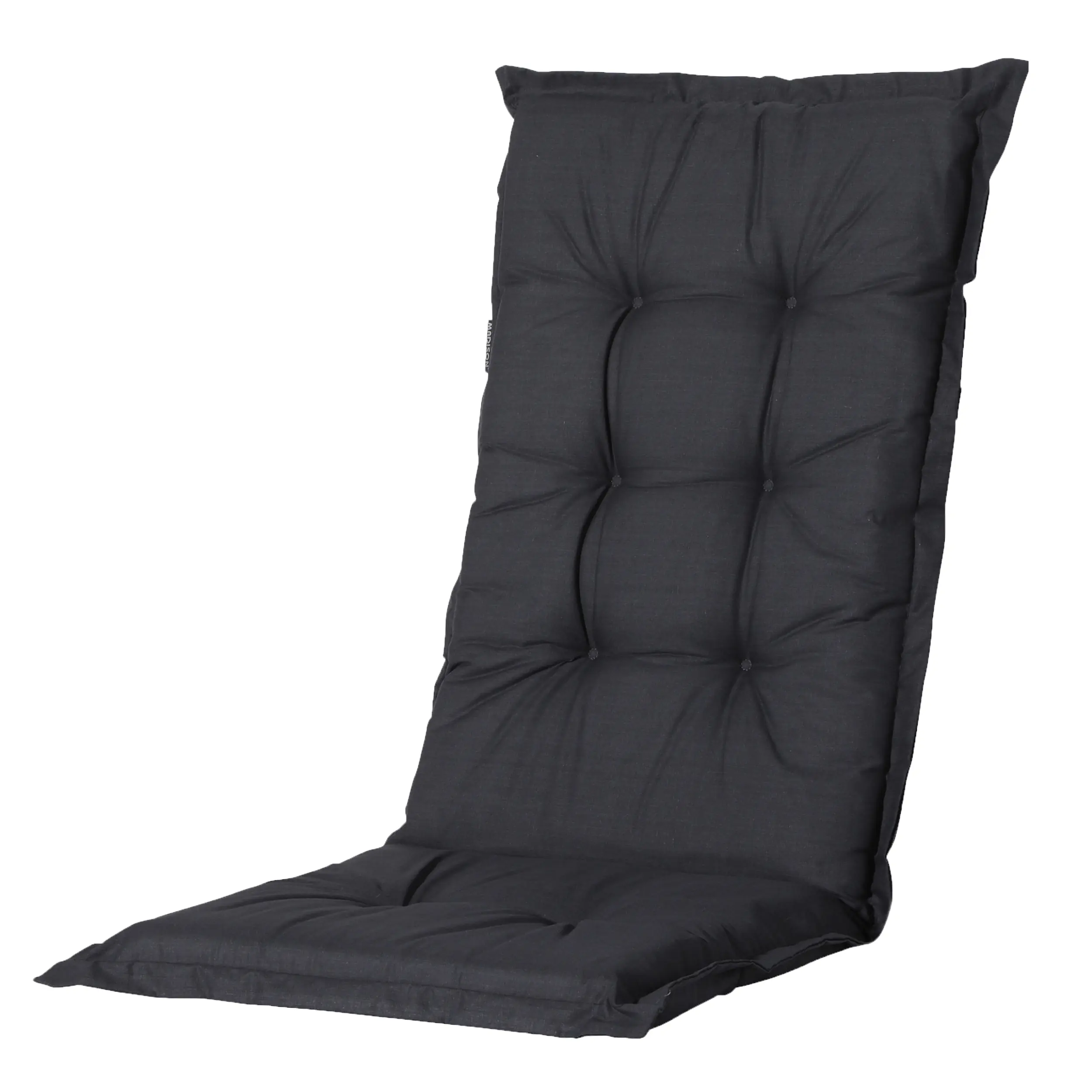 Progarden Garten-Essgruppe Tampa + Faro 4 Personen Kunststoff mit Auflagen weiß/schwarz