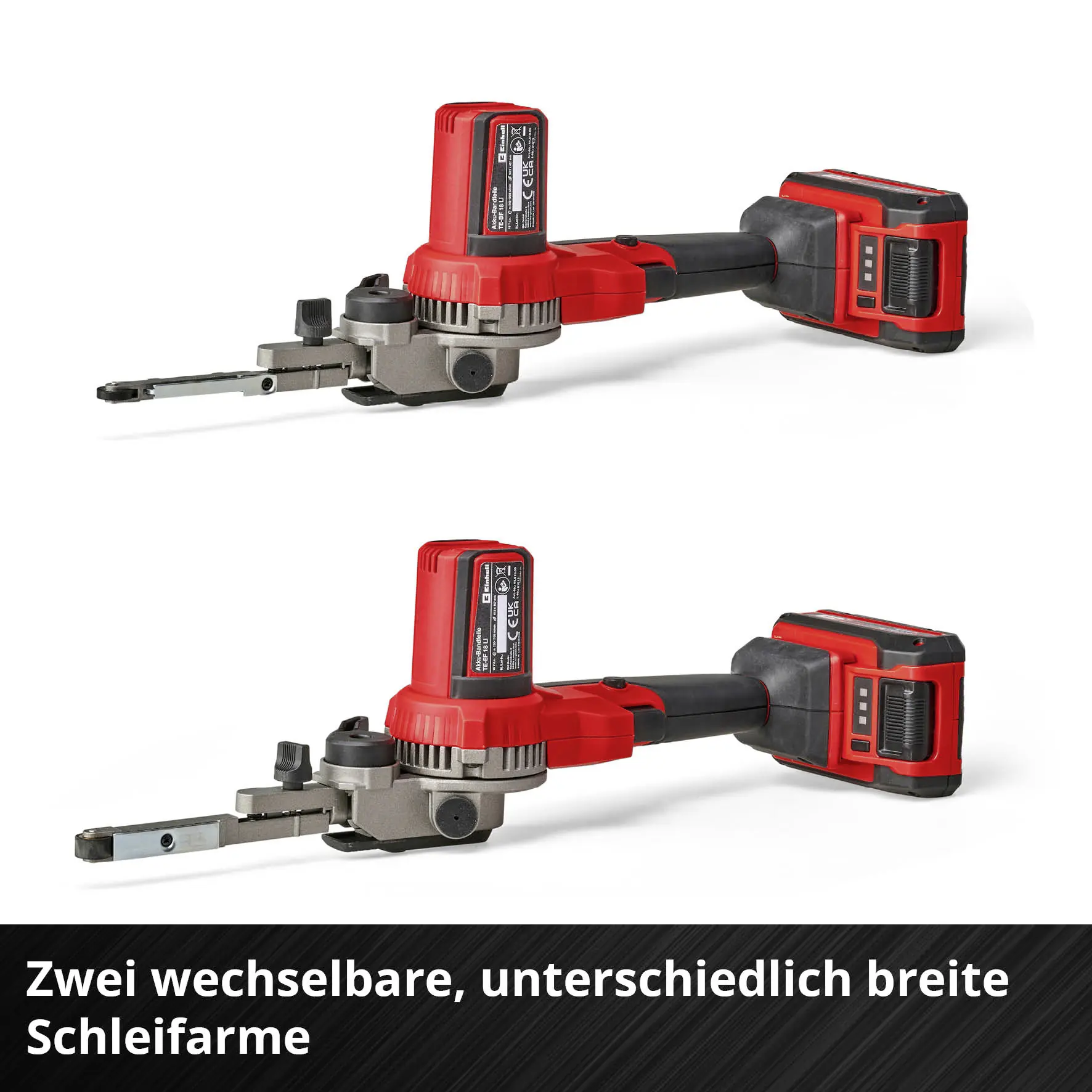 Einhell Expert Akku-Bandschleifer TE-BF 18 Li-Solo 18 V