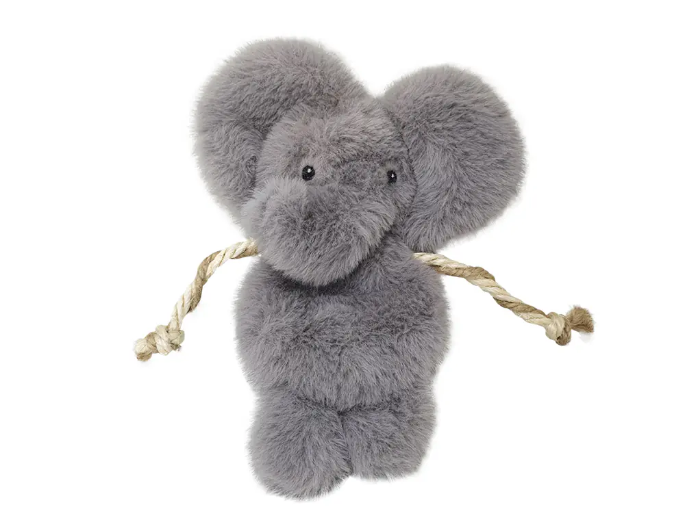 Nobby Katzenspielzeug Plüsch Elefant 20 cm