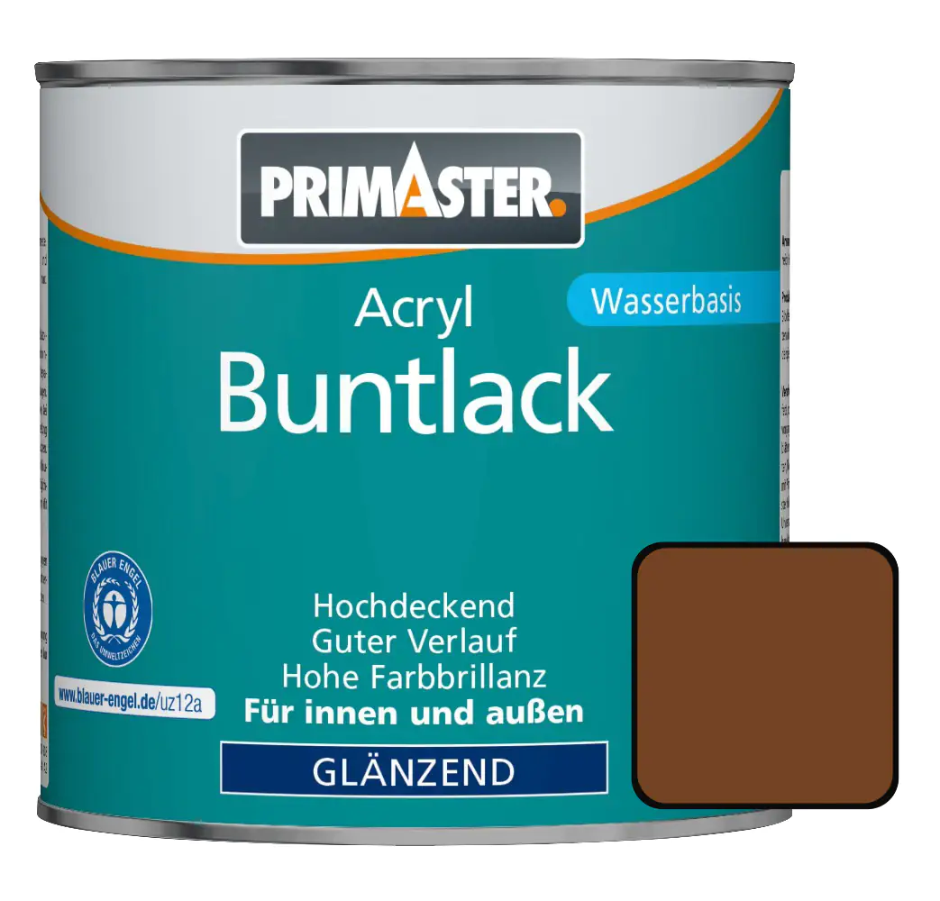 Primaster Acryl Buntlack RAL 8003 750 ml lehmbraun glänzend