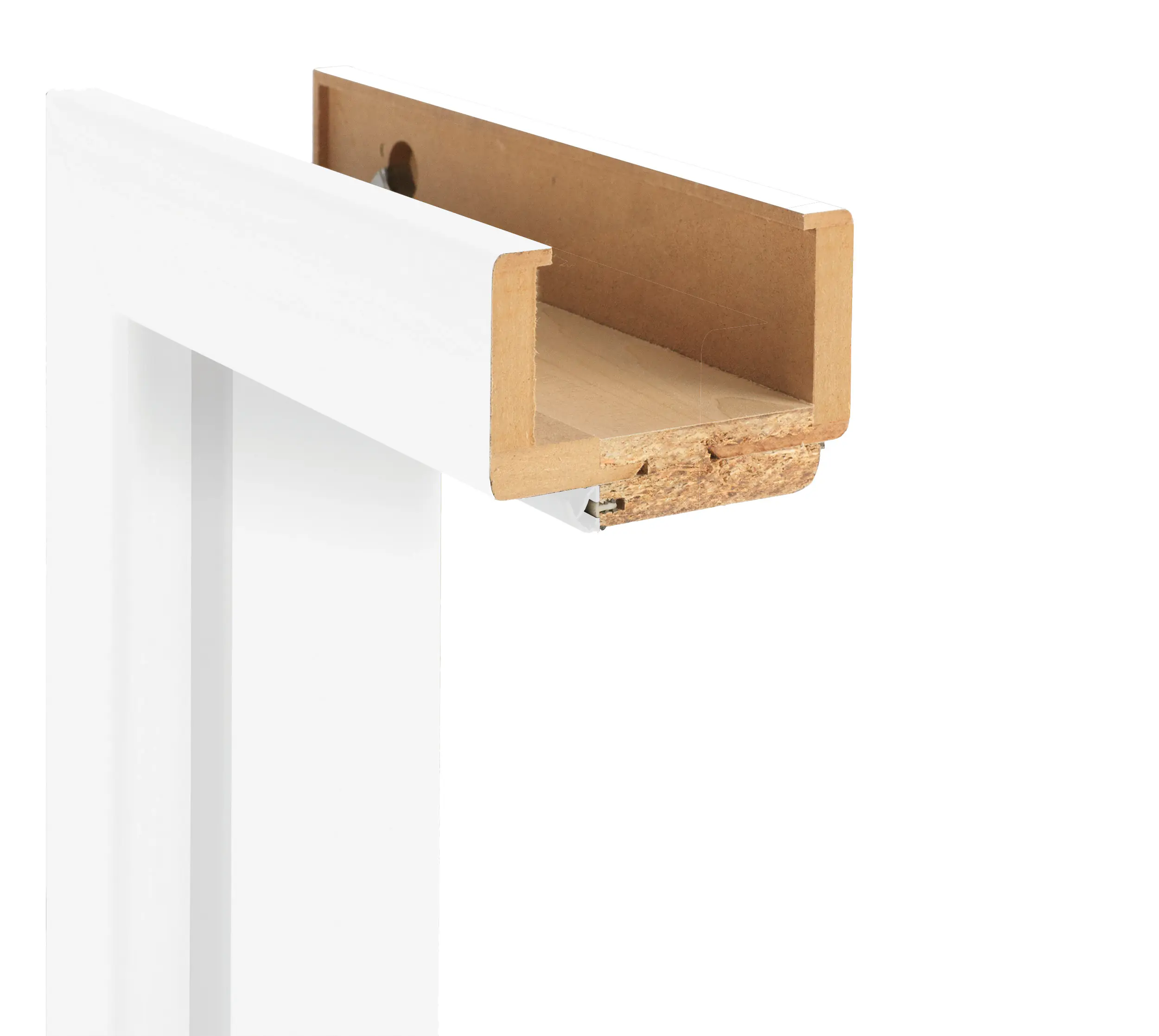 Classen Zarge CPL Megaweiß 98,5 cm DIN links