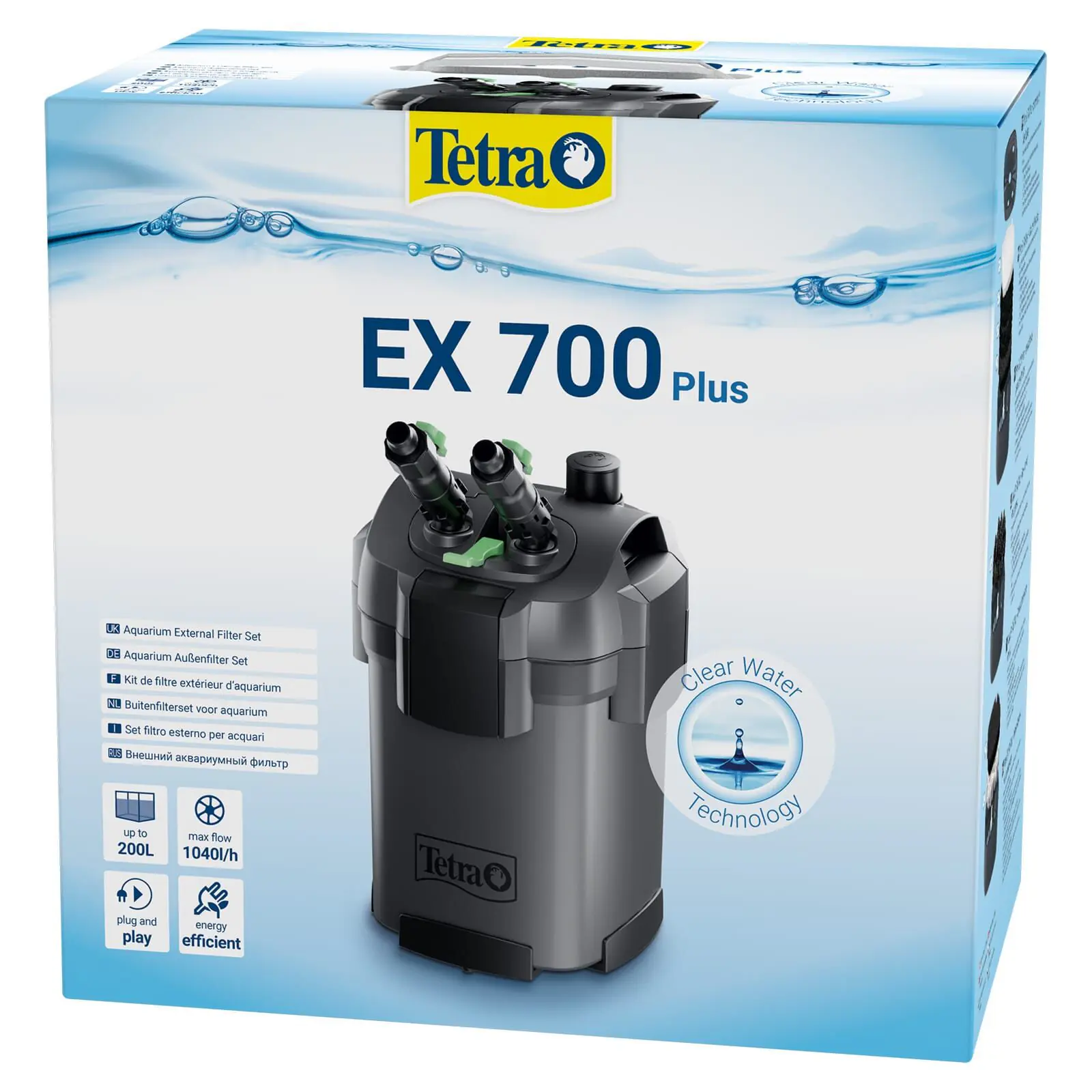 Tetra Außenfilter EX 700 Plus für Aquarien bis 200 l Tetra Außenfilter EX 700 Plus für Aquarien bis 200 l