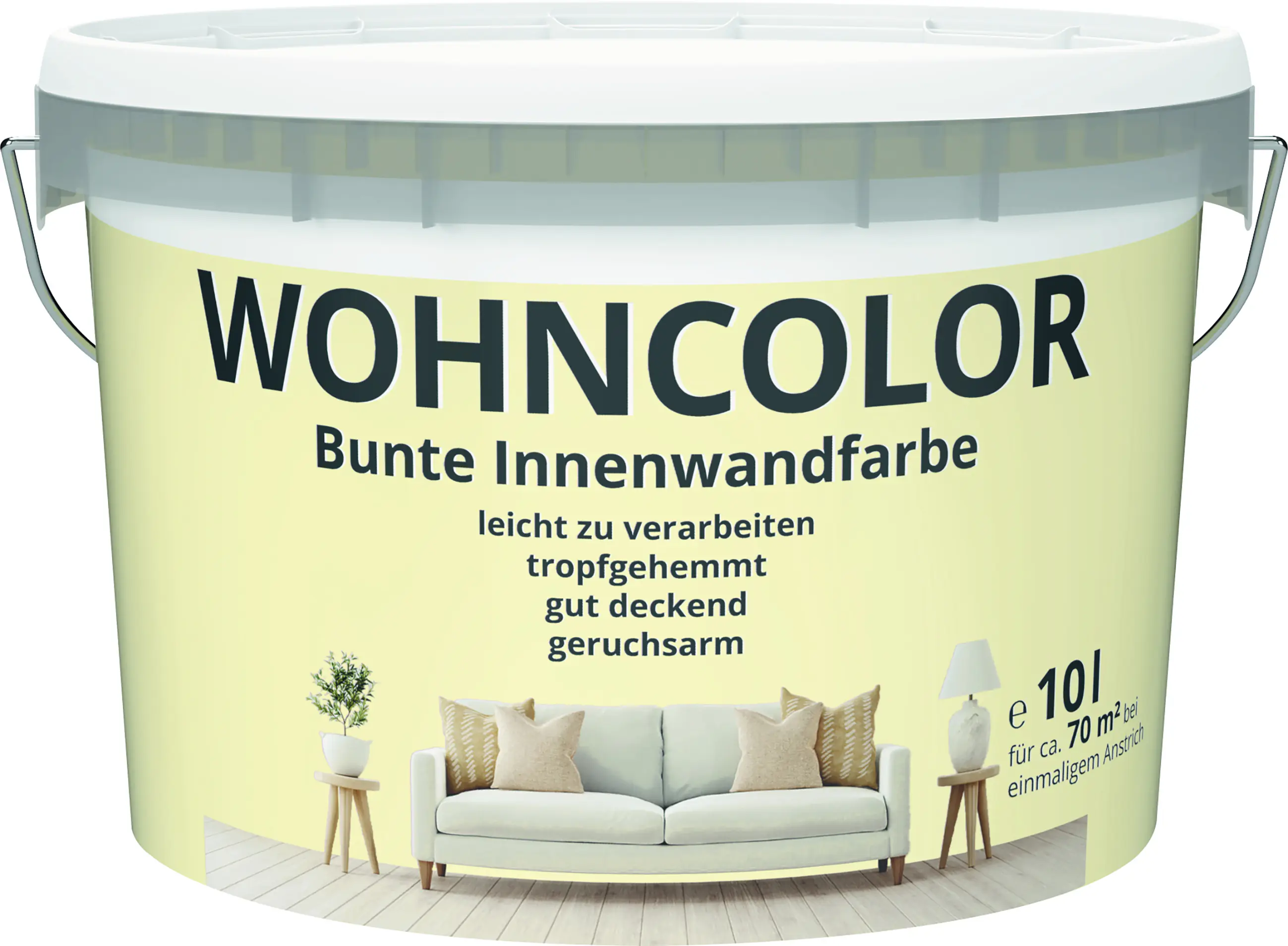 Wohncolor Wandfarbe vanilleblüte 10 L Wohncolor Wandfarbe vanilleblüte 10 L