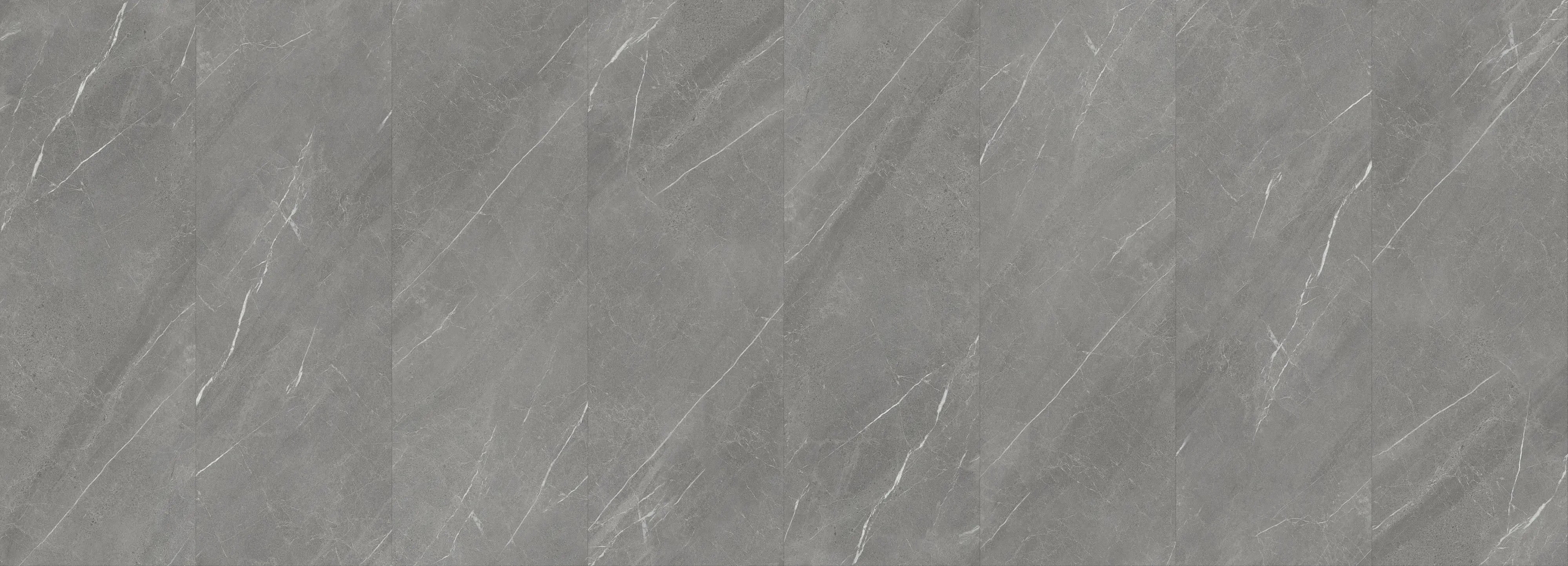 Decoflooring Wandpaneel Marmor 260 x 90 x 0,5 cm grau