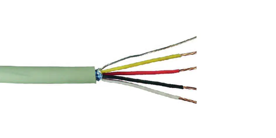 Telefonkabel JY(St)Y 2 x 2 x 0,6 - 1 Meter, grau