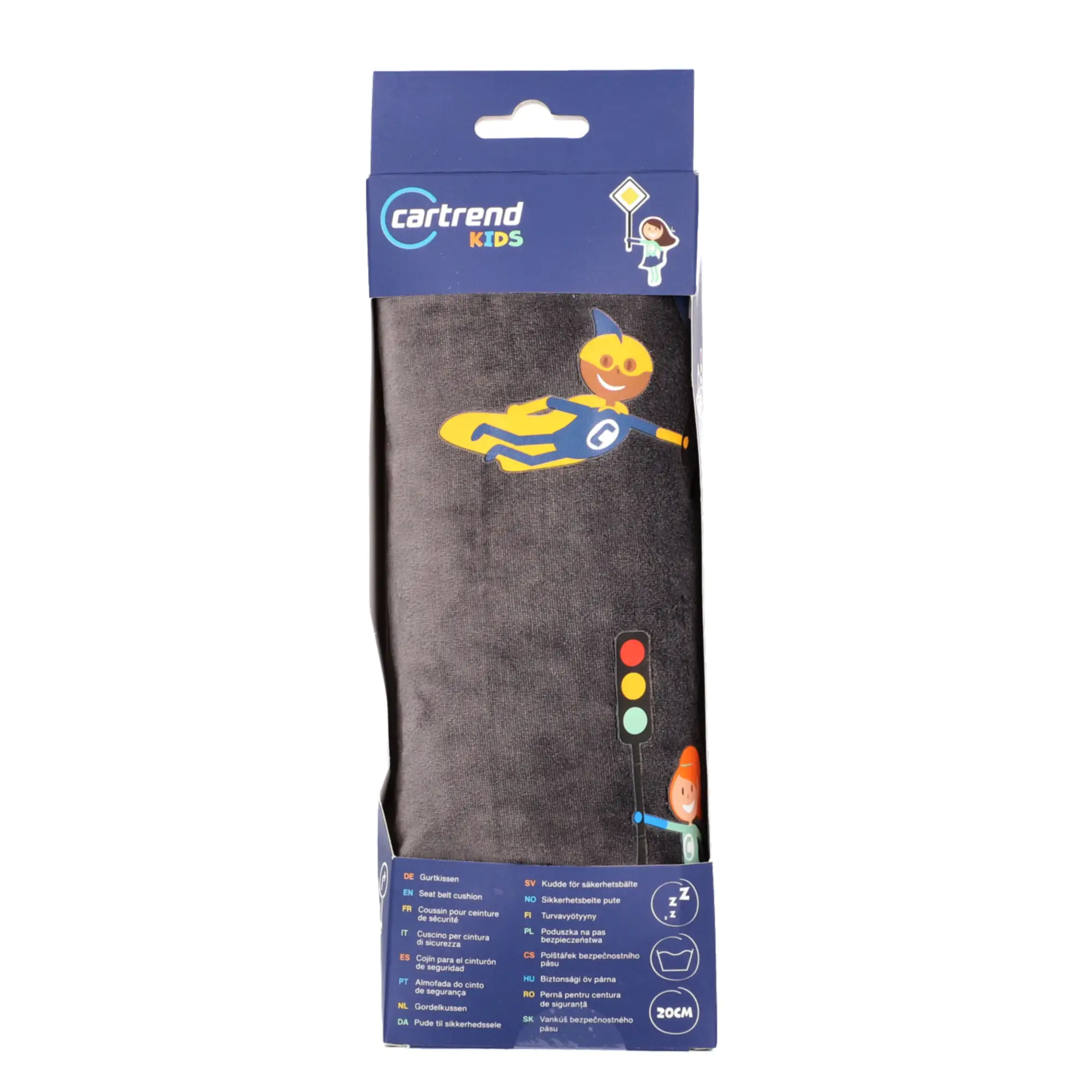 Cartrend Kids Gurtkissen grau Cartrend Kids Gurtkissen grau