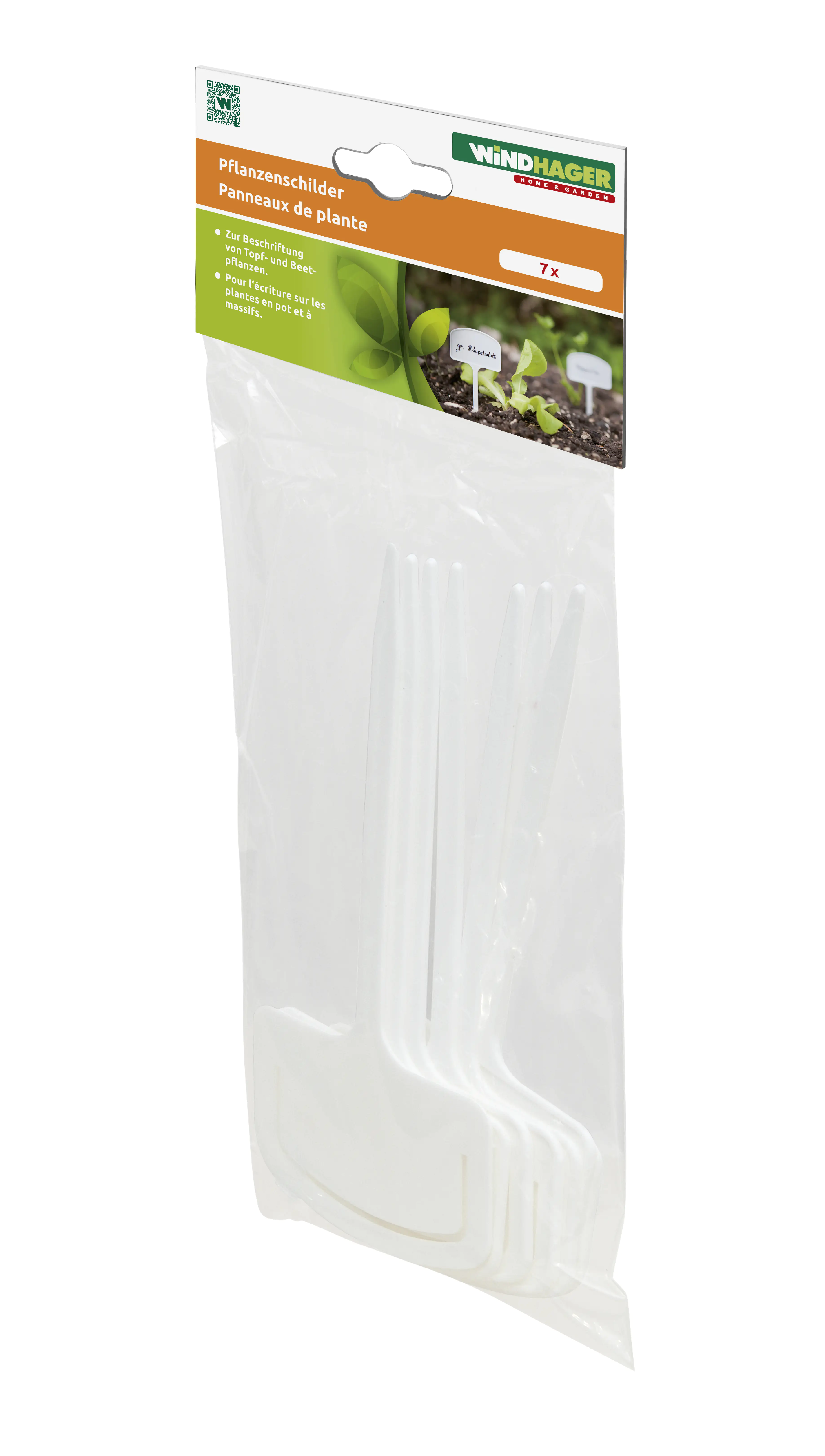 Windhager Pflanzenschilder T-Form 6 x 15 cm, 7 Stück